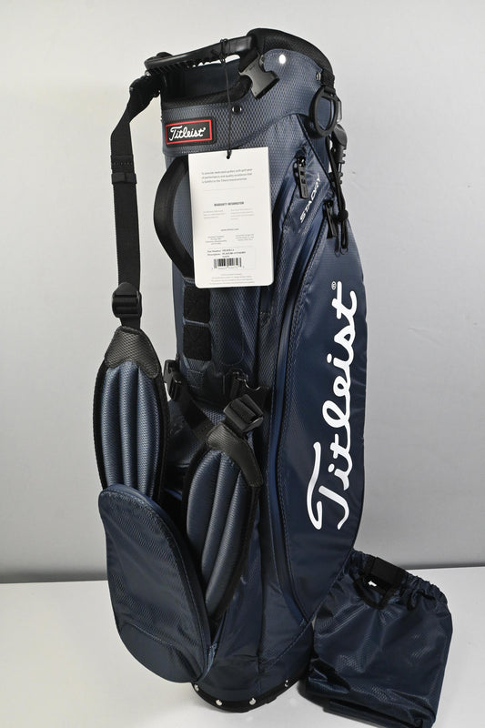Titleist Players 4 StaDry Stand Bag / 4-Way Divider / Navy