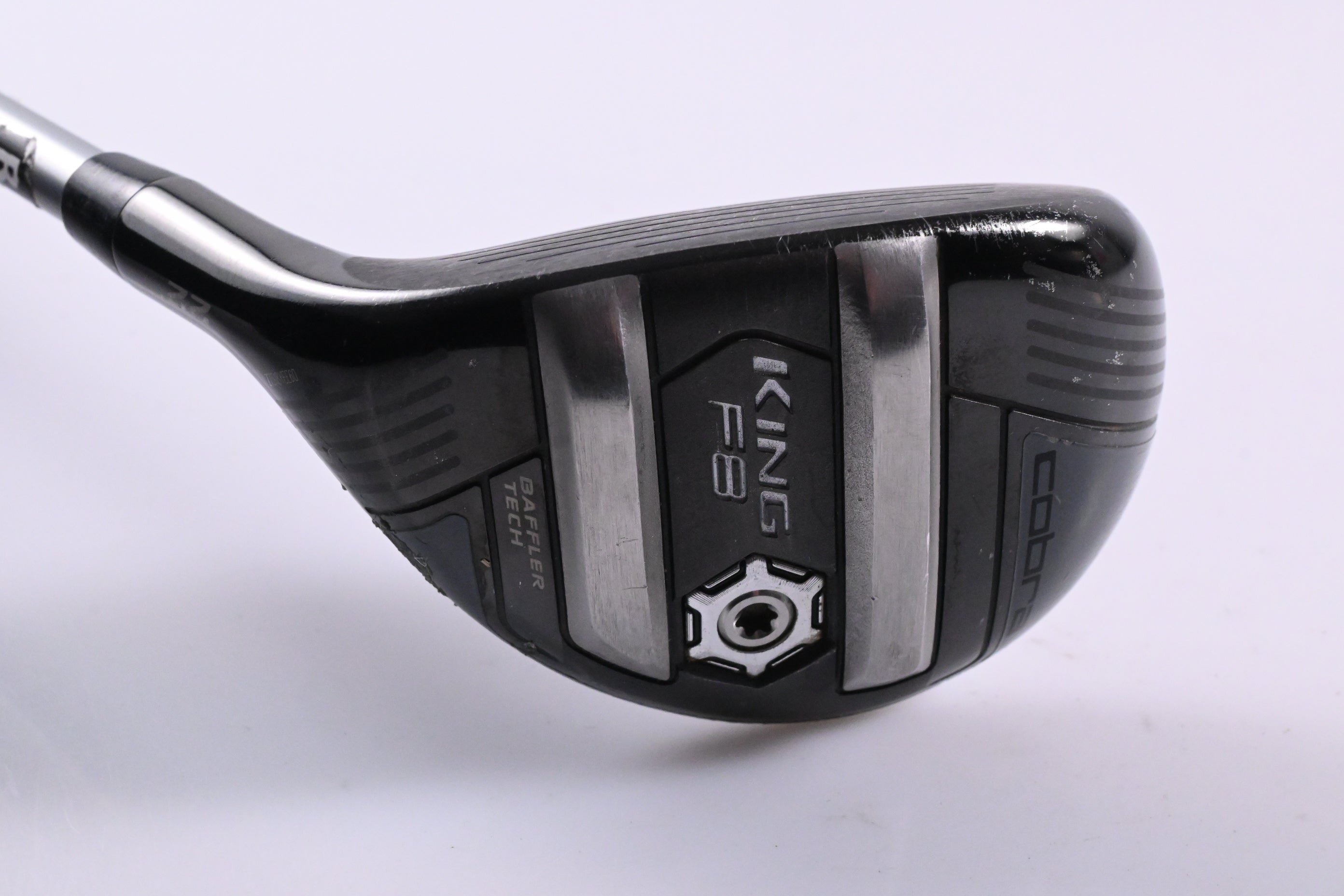 Left Hand King Cobra King F8 #4 Hybrid / 22 Degree / Regular Flex Aldila Rogue