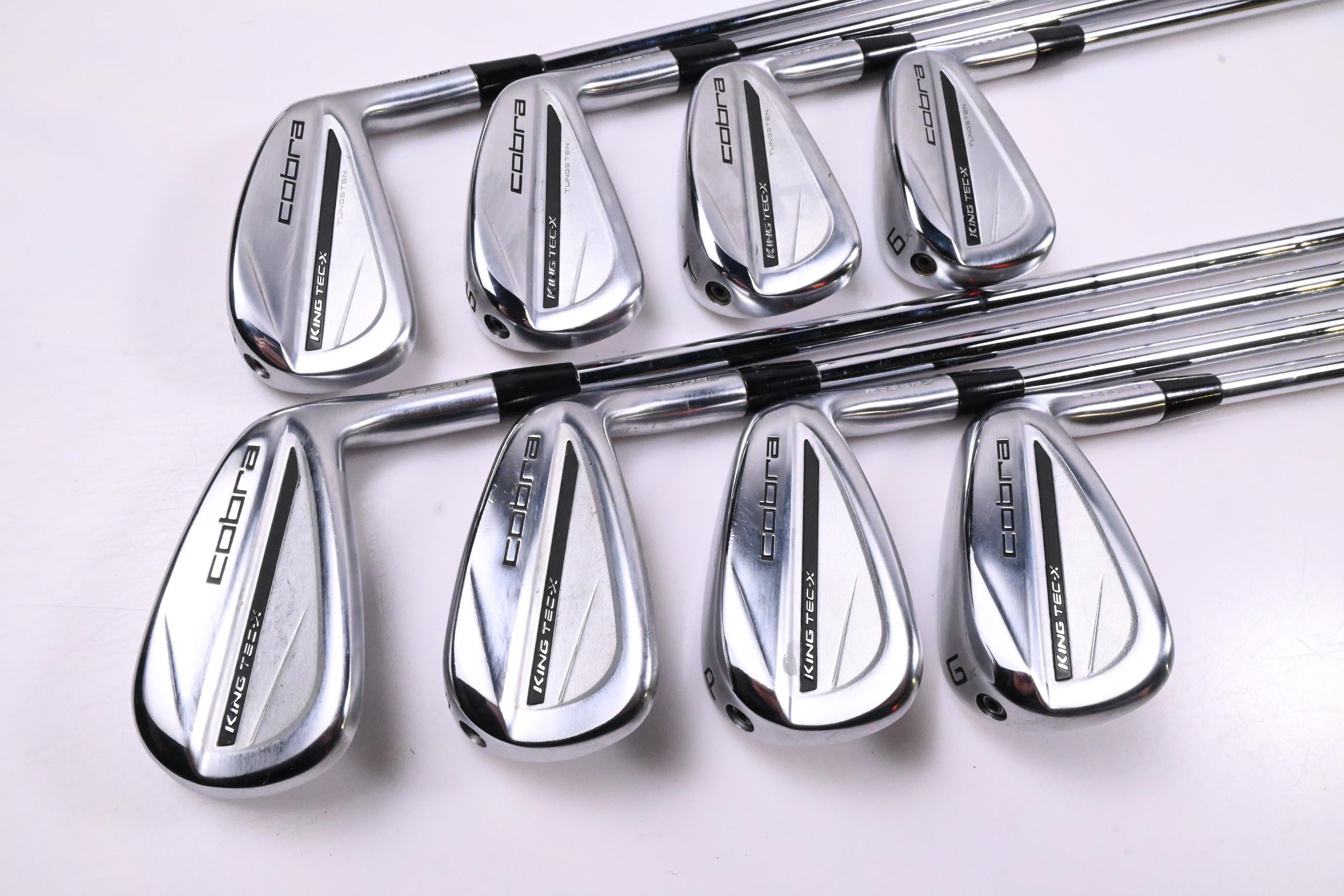 Cobra King Tec-X 2025 Irons / 4-PW+GW / Stiff Flex N.S.Pro 1050GH Shafts