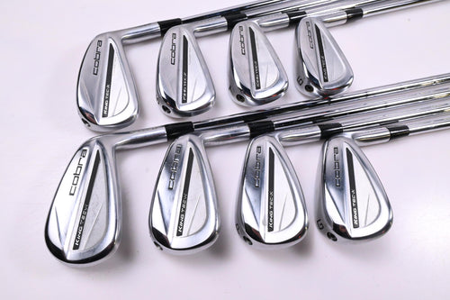Cobra King Tec-X 2025 Irons / 4-PW+GW / Stiff Flex N.S.Pro 1050GH Shafts