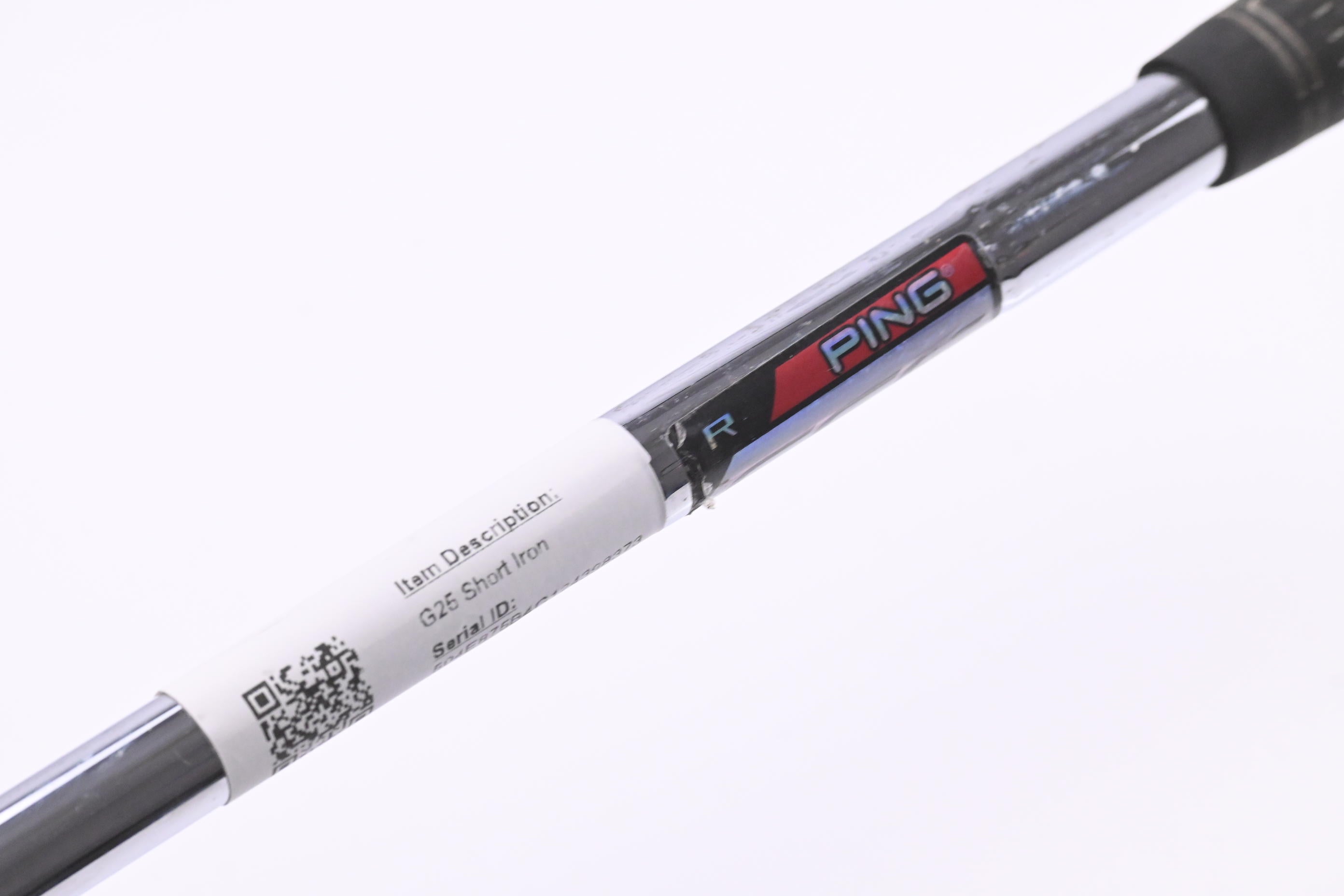 Ping G25 #9 Iron / White Dot / Regular Flex Ping CFS Shaft