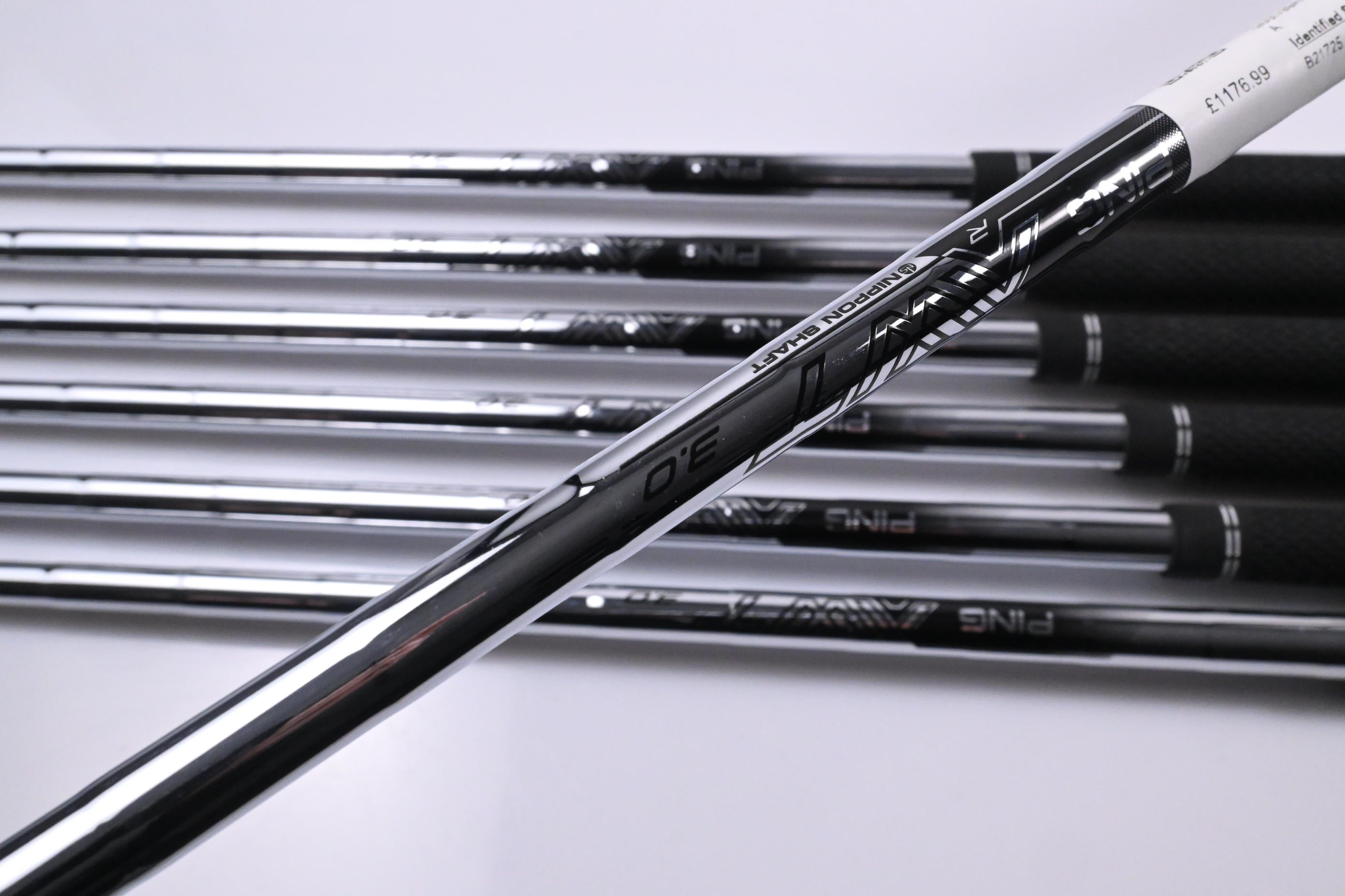 Ping i540 Irons / 5-PW+UW / Orange Dot / Regular Flex Ping AWT 3.0 Shafts