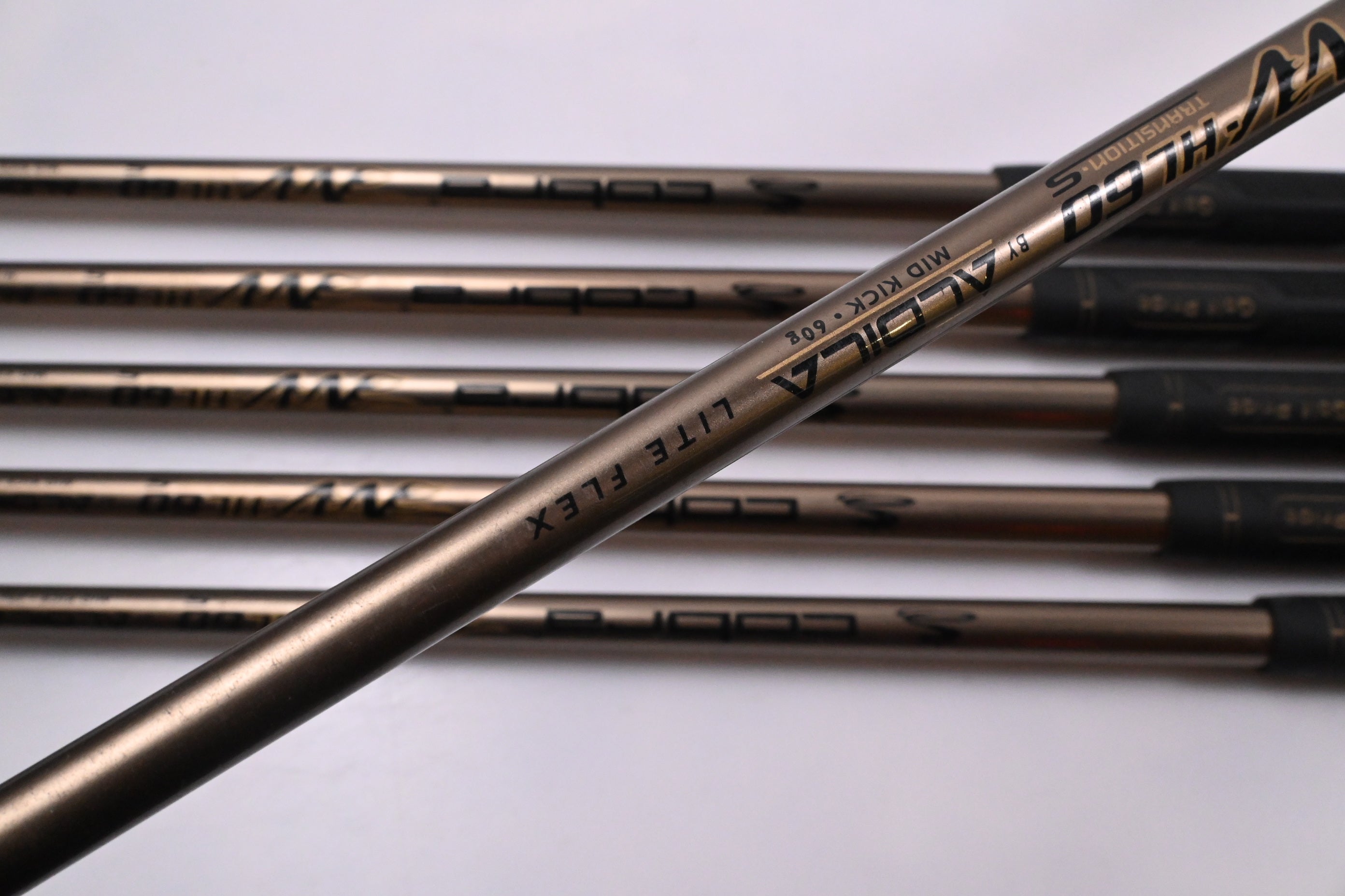 Cobra Transition-S Irons / 6-PW+SW / Senior Flex Aldila NV 60 Shafts