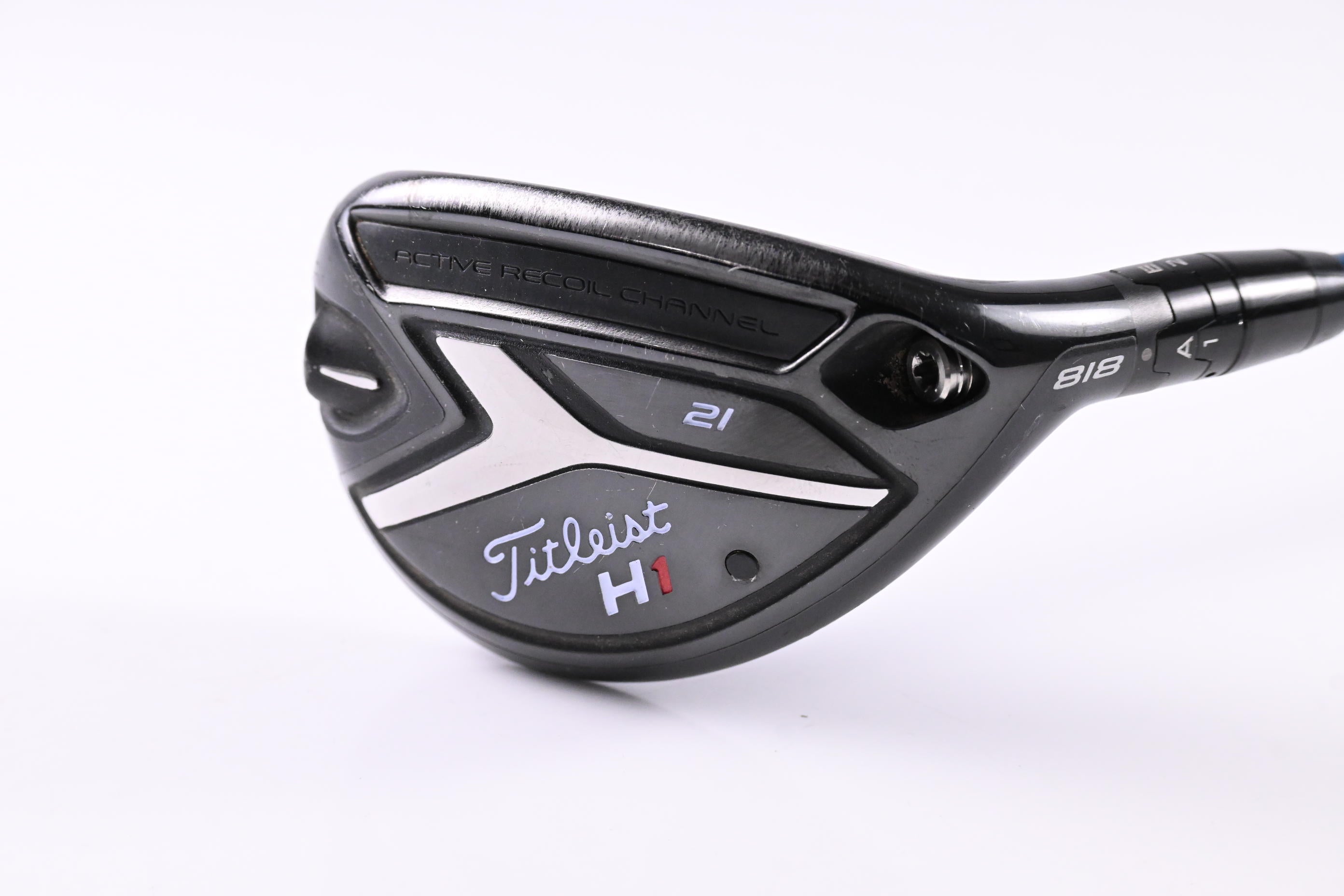 Titleist 818 H1 #3 Hybrid / 21 Degree / Regular Flex EvenFlow Blue 85 Shaft