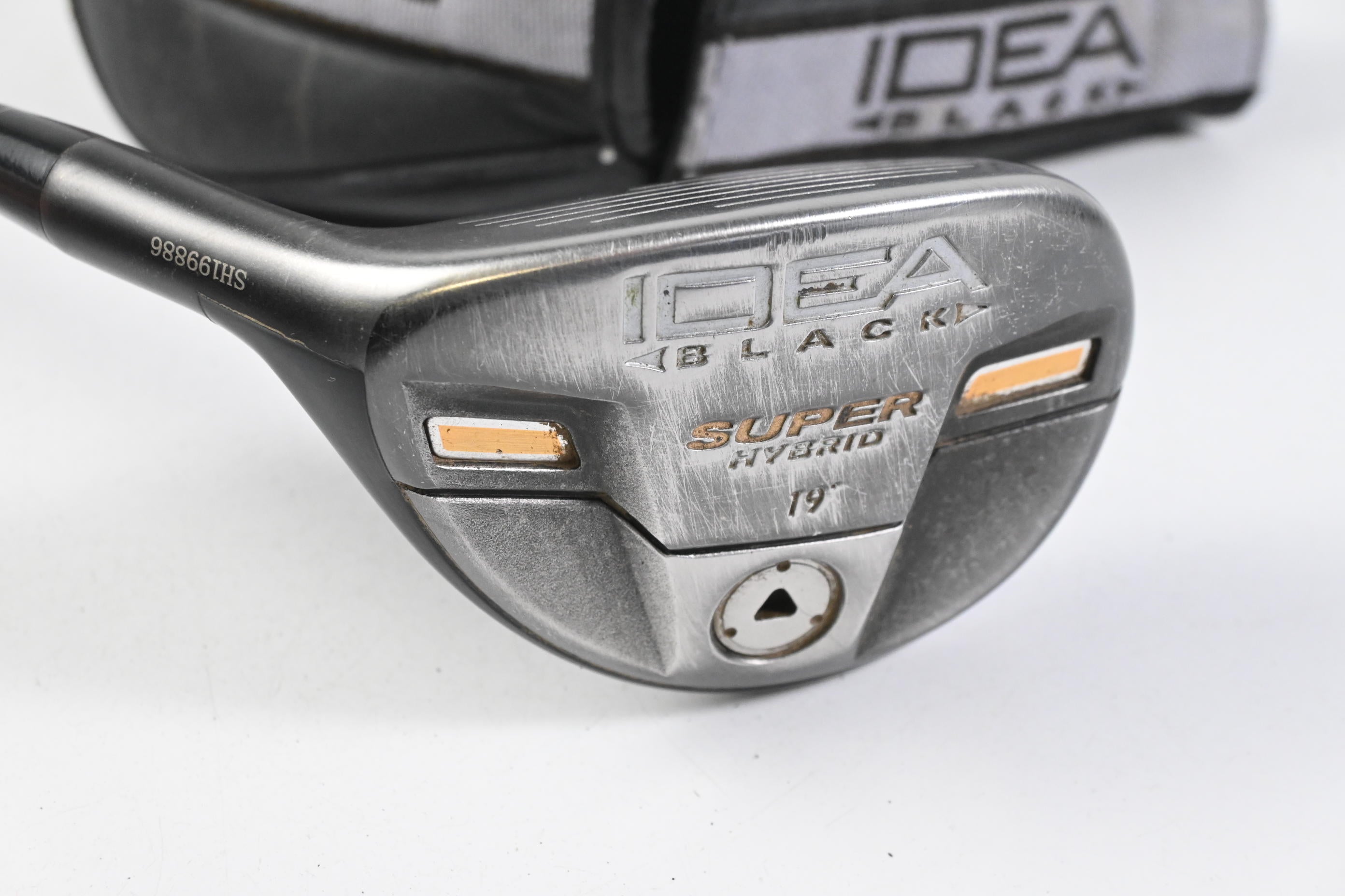 Left Hand Adams Idea Super #3 Hybrid / 19 Degree / Regular Flex Aldila Voodoo 8
