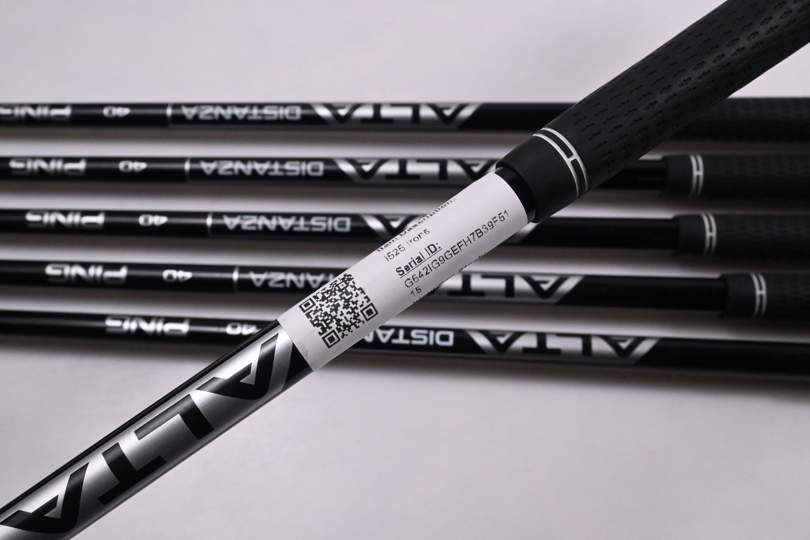 Ping i525 Irons / 5-PW / Orange Dot / Senior Flex Ping Alta Distanza 40 Shafts