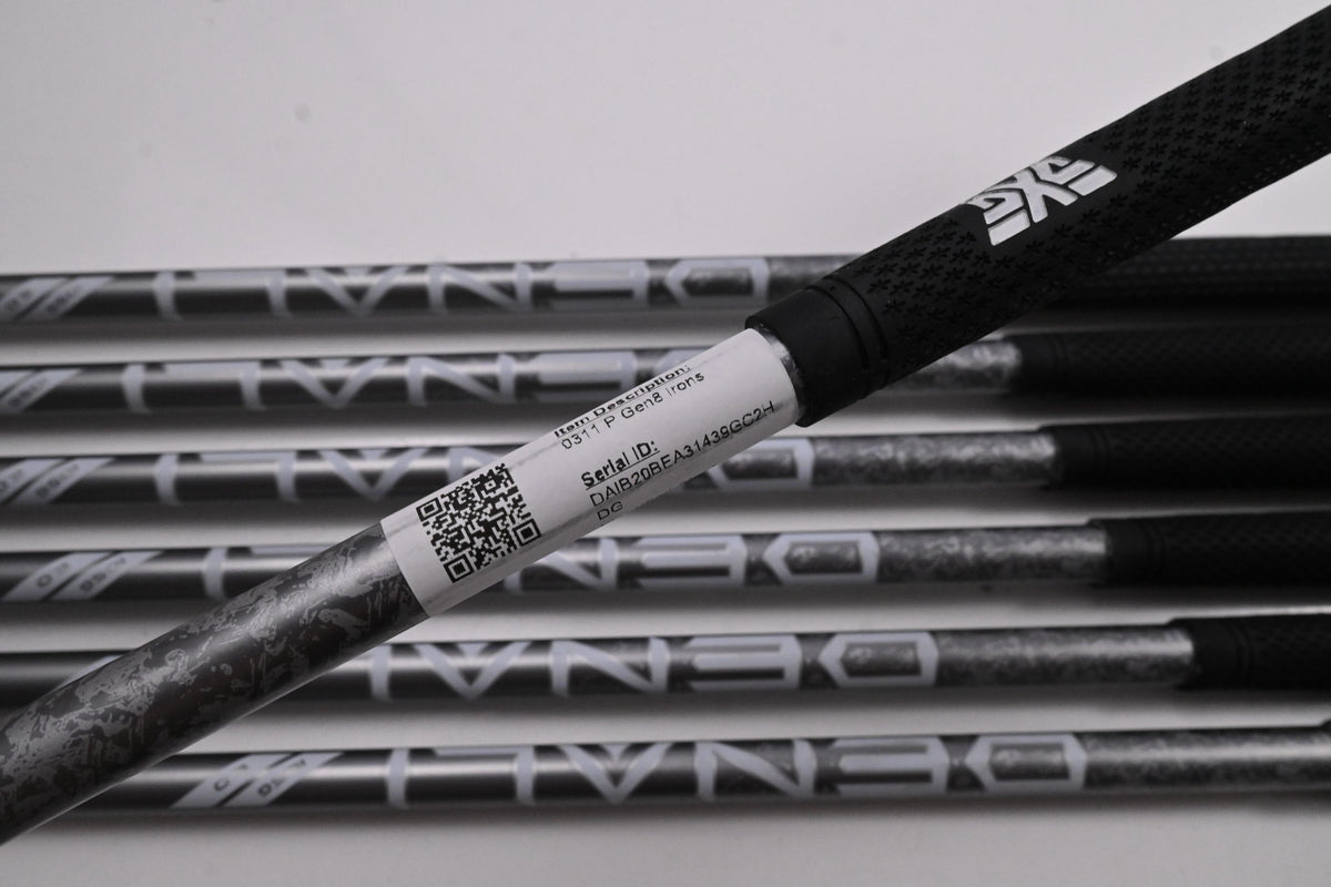 PXG 0311 P Gen8 Irons / 5-PW+GW / Stiff Flex Denali Frost Silver 105 Shafts