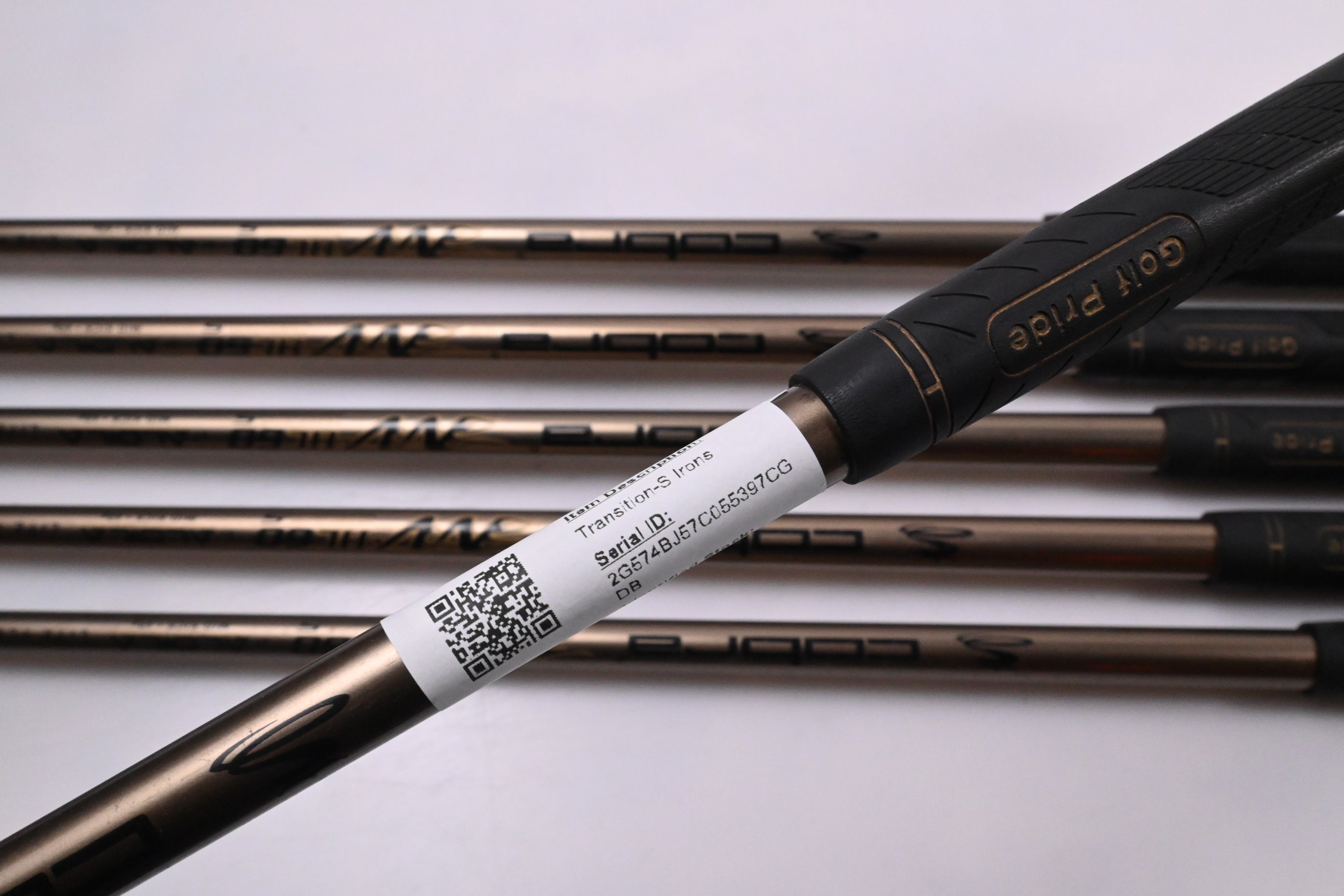 Cobra Transition-S Irons / 6-PW+SW / Senior Flex Aldila NV 60 Shafts