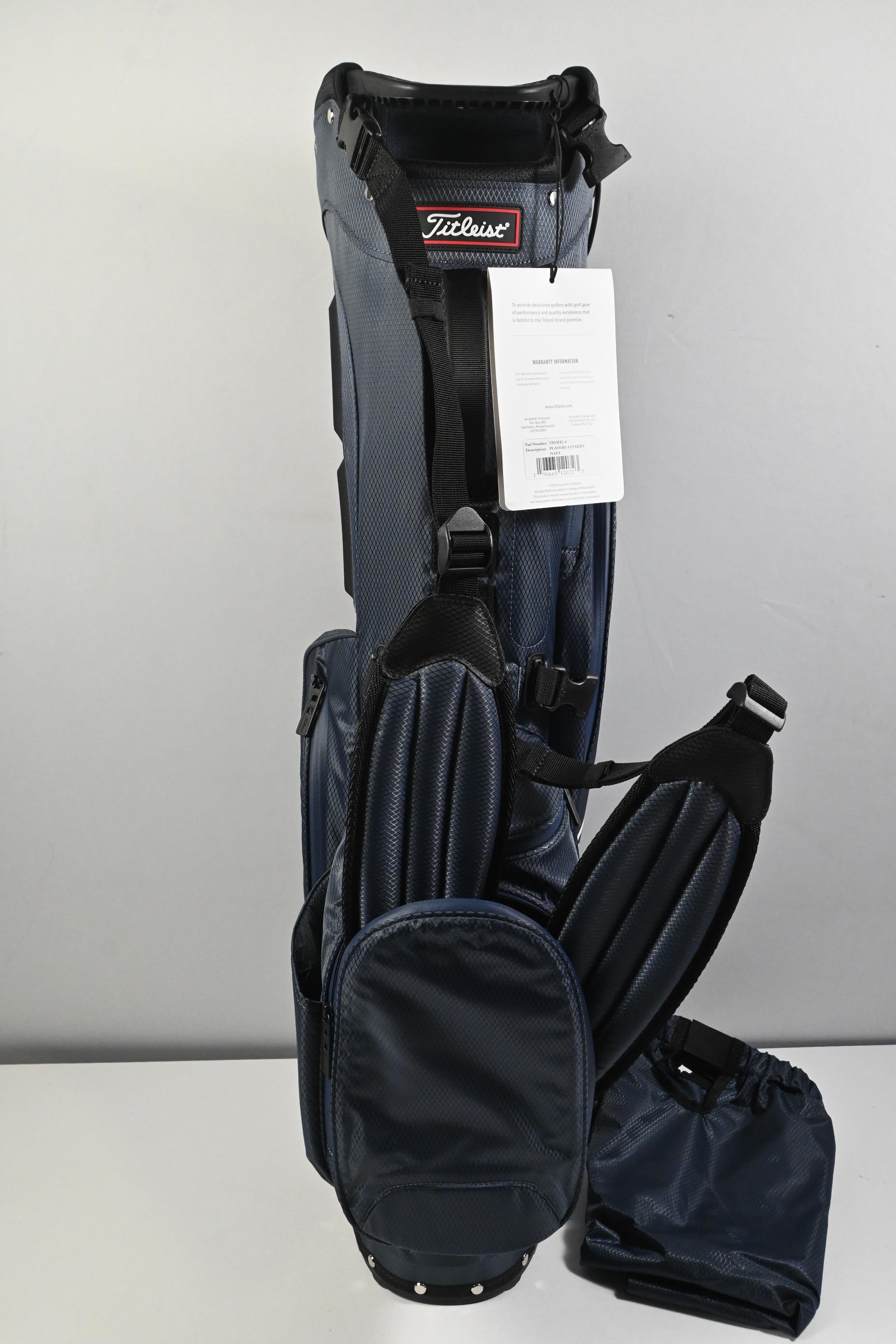 Titleist Players 4 StaDry Stand Bag / 4-Way Divider / Navy