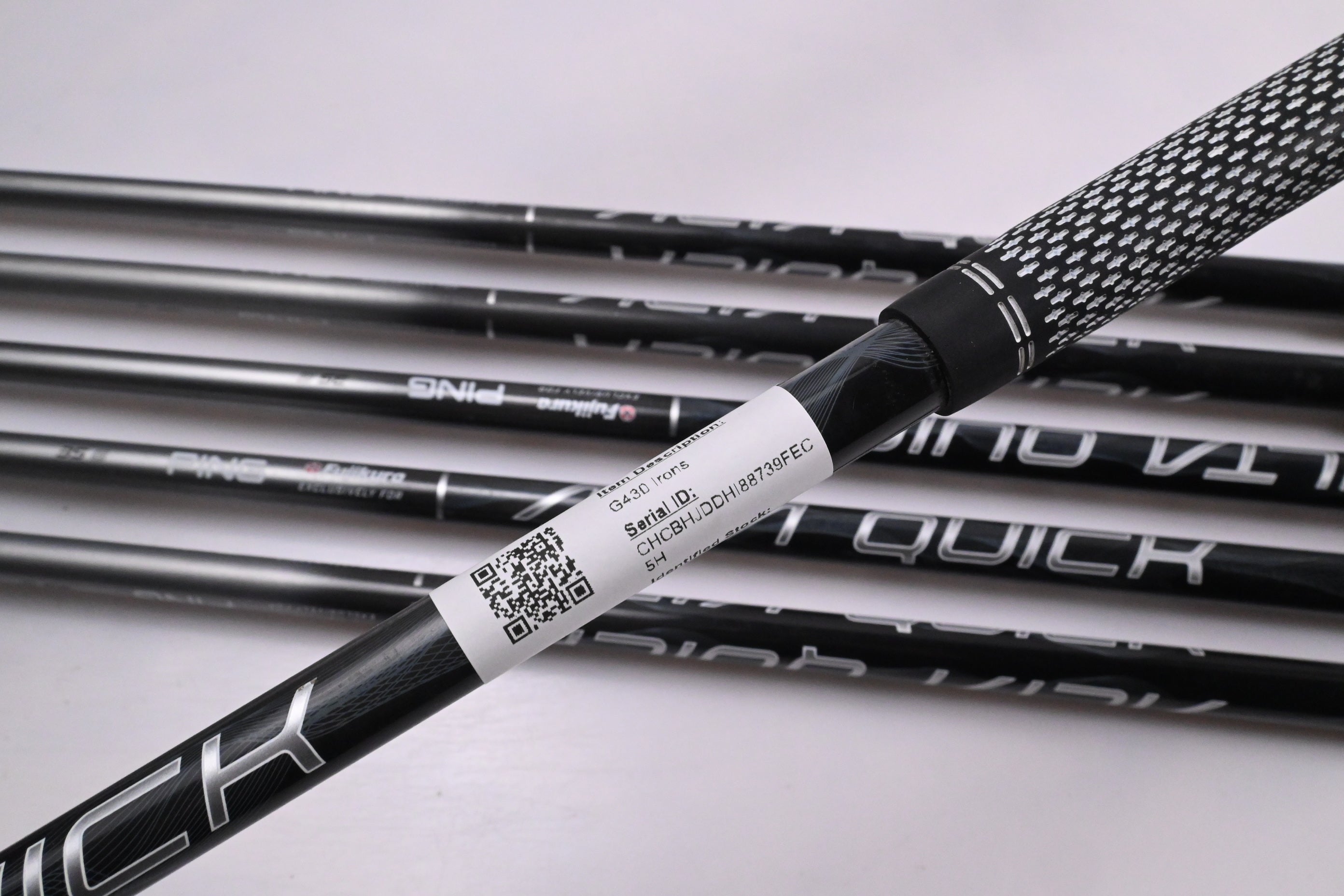 Ping G430 Irons / 5-PW / White Dot / Senior Flex Ping Alta Quick 35 Shafts