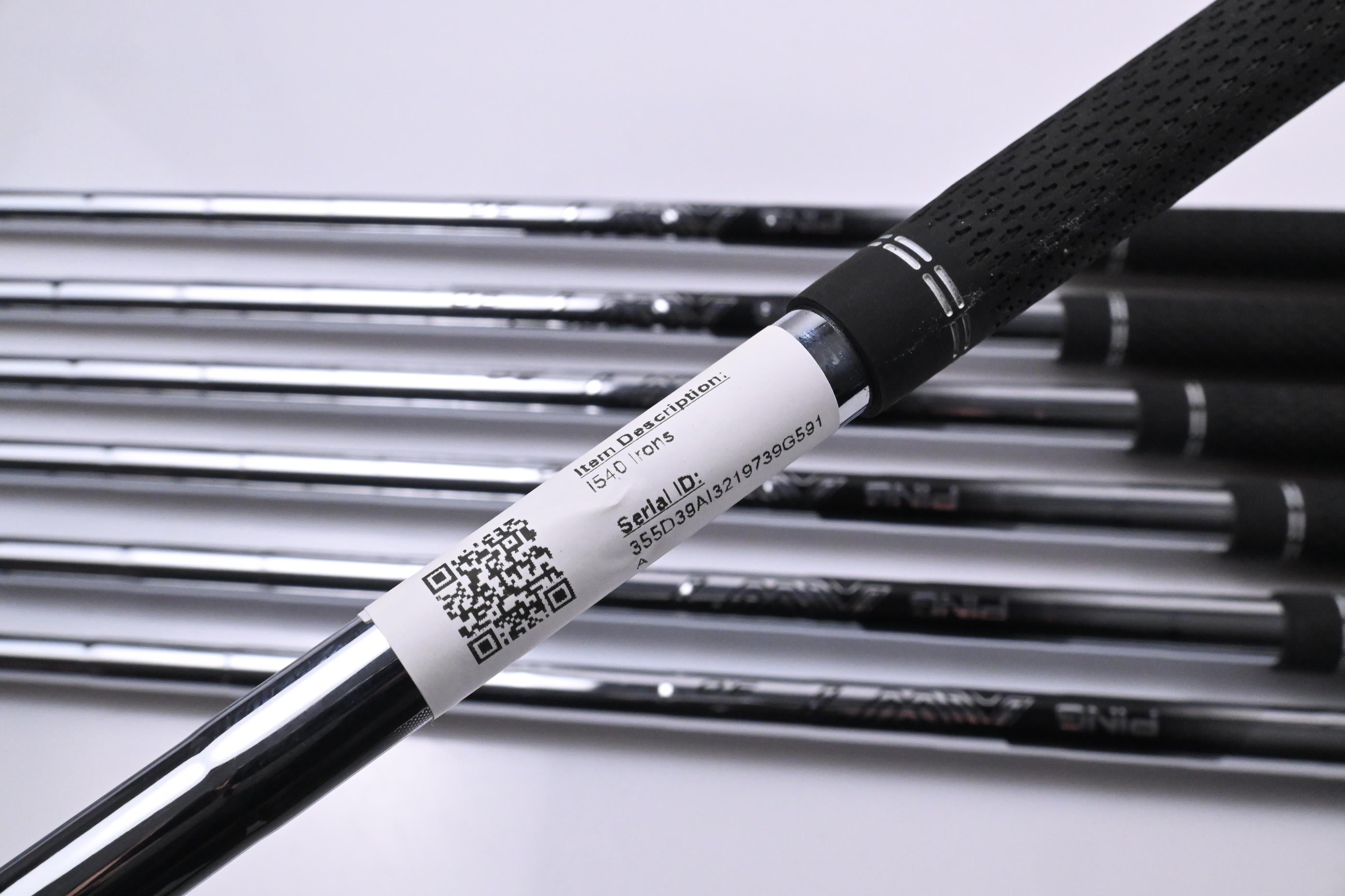 Ping i540 Irons / 5-PW+UW / Orange Dot / Regular Flex Ping AWT 3.0 Shafts
