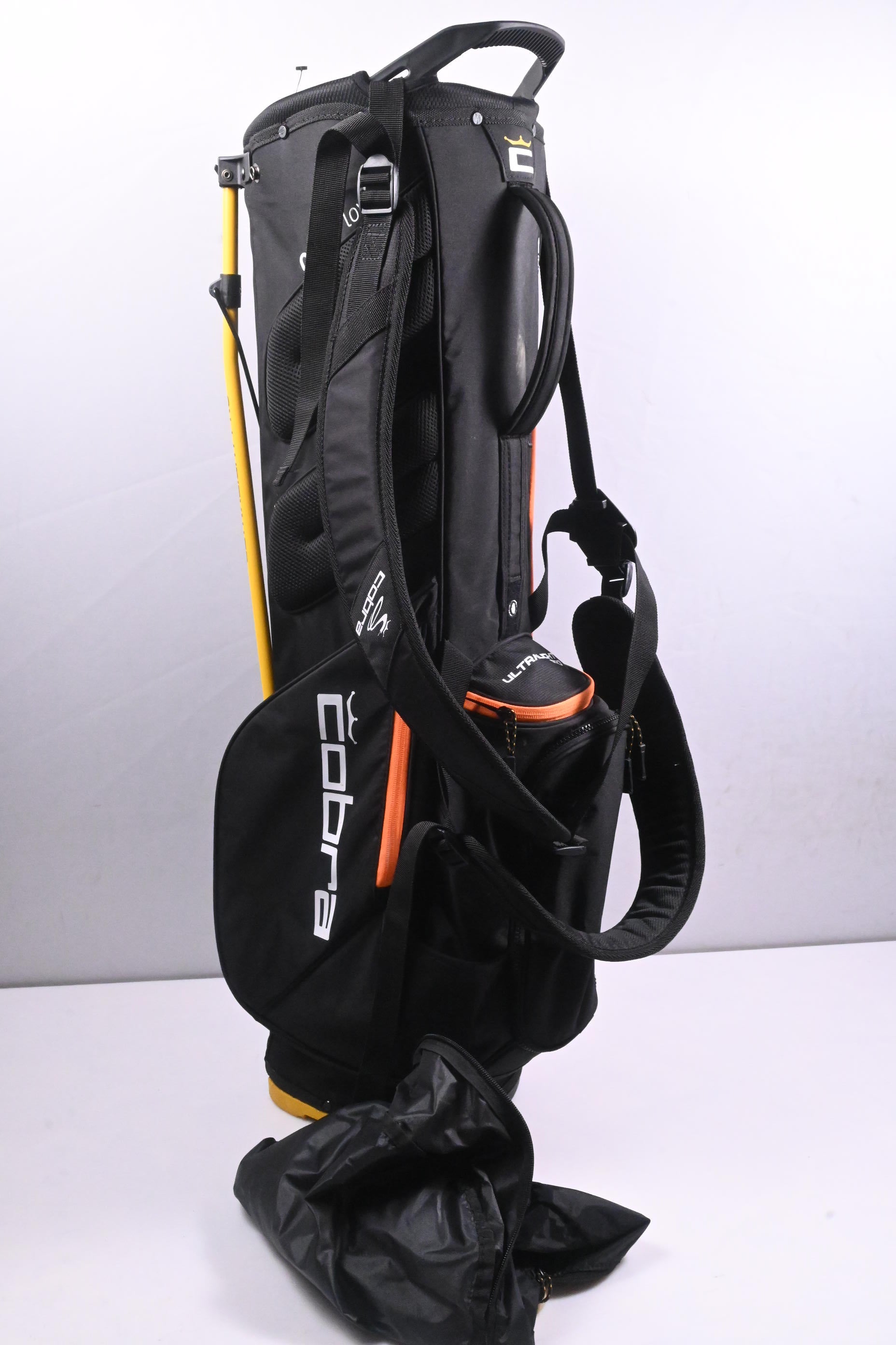 Cobra UltraLight Pro Stand Bag / 4-Way Divider / Black, Orange