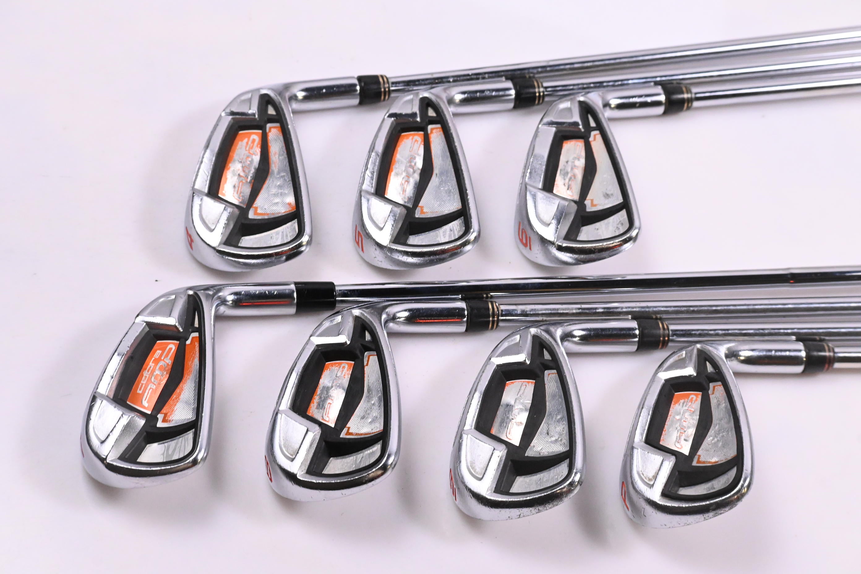Cobra AMP Irons / 4-PW / Regular Flex Dynalite 90 Shafts