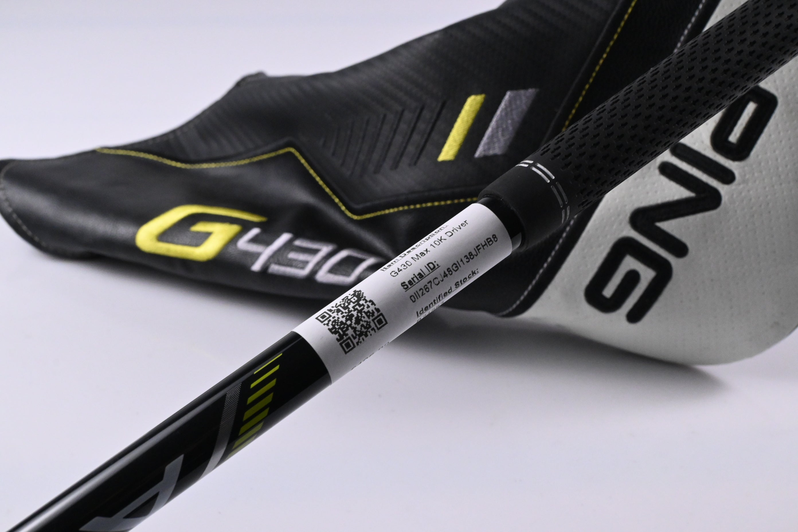 Ping G430 Max 10K Driver / 10.5 Degree / Regular Flex Ping Alta CB Black 55