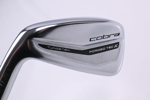 Left Hand Cobra Forged Tec X #4 Iron / 19 Degree / Regular Flex UST Recoil ESX