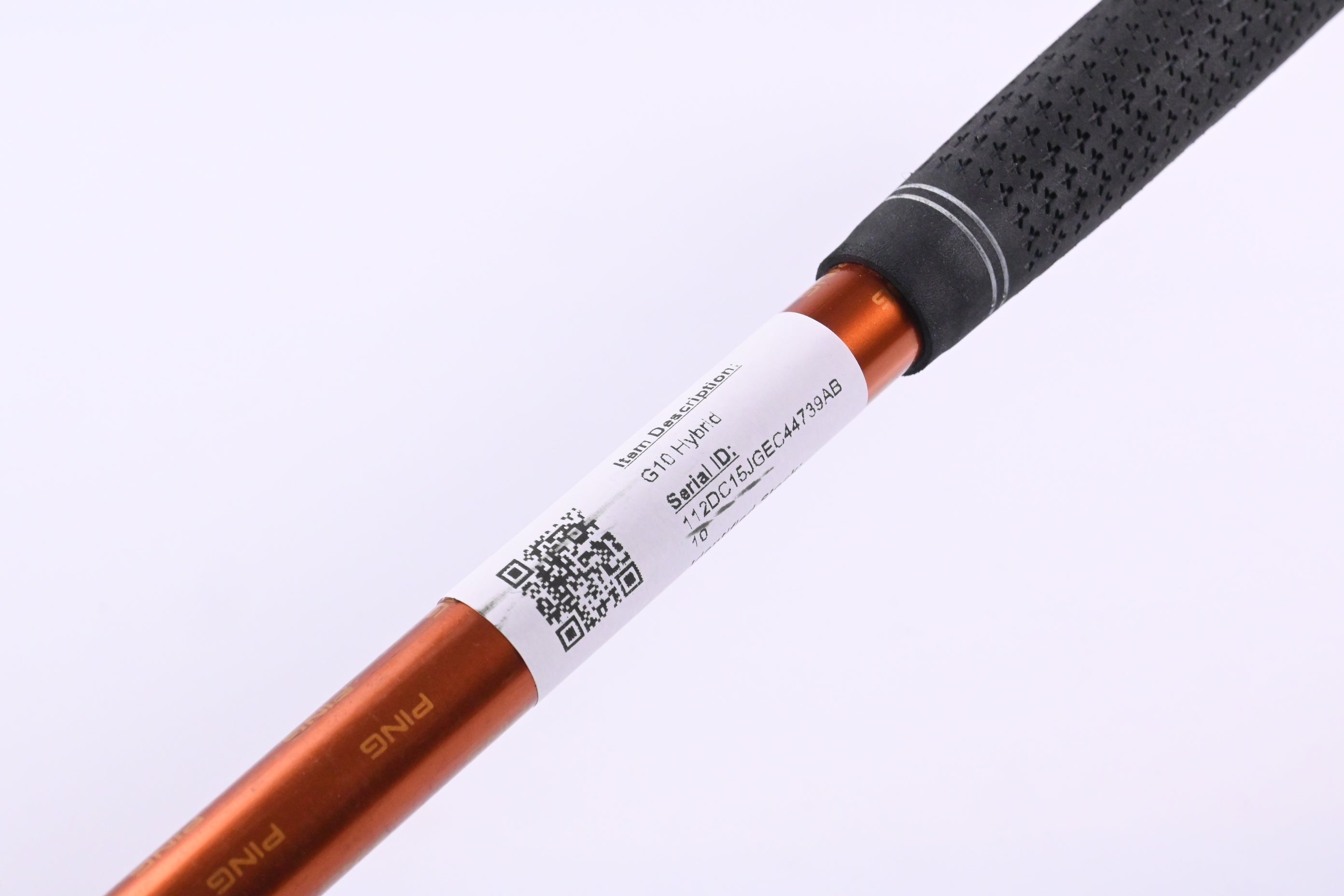 Ping G10 #1 Hybrid / 15 Degree / Regular Flex Ping TFC 129 H Shaft