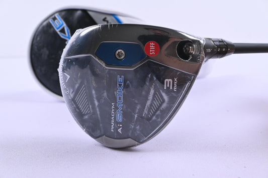 Callaway Paradym Ai Smoke Max #3 Wood / 15 Degree / Stiff Flex Tensei AV Blue
