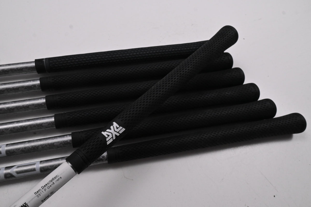 PXG 0311 P Gen8 Irons / 5-PW+GW / Stiff Flex Denali Frost Silver 105 Shafts