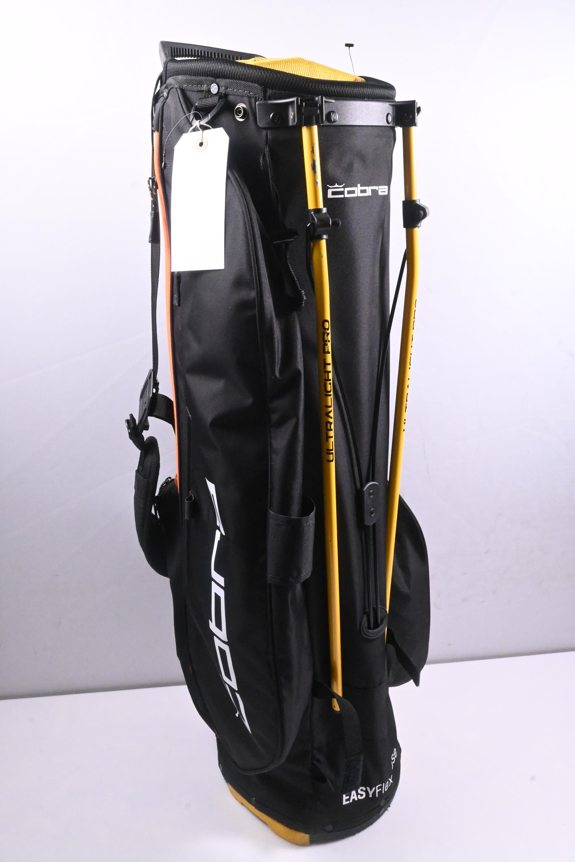 Cobra UltraLight Pro Stand Bag / 4-Way Divider / Black, Orange