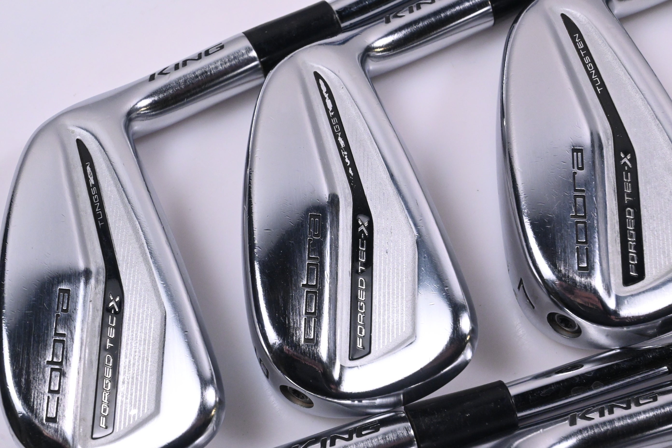 Cobra Forged Tec X 2022 Irons / 5-PW / Regular Flex KBS Tour Lite Shafts