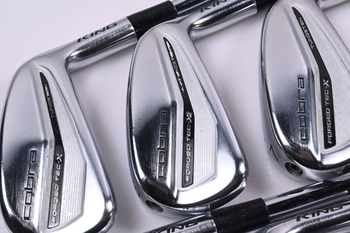 Cobra Forged Tec X 2022 Irons / 5-PW / Regular Flex KBS Tour Lite Shafts