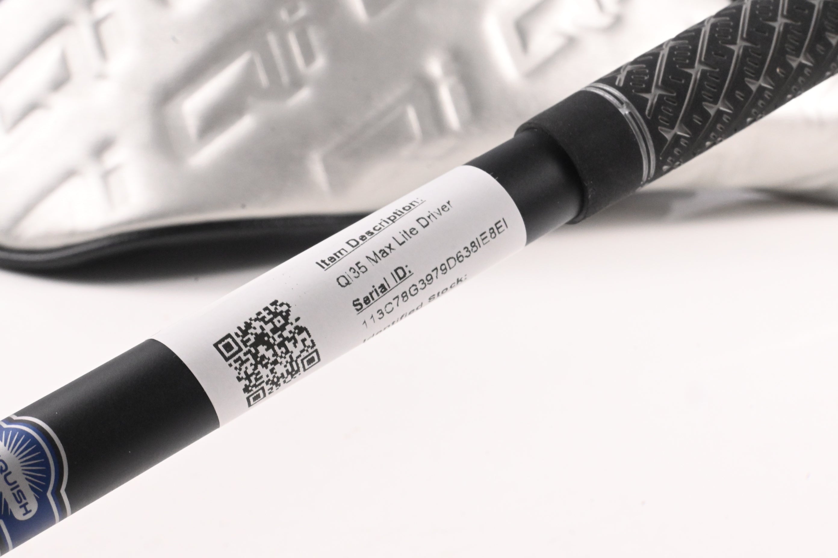 Taylormade Qi35 Max Lite Driver / 12 Degree / Senior Flex Vanquish 4 Shaft