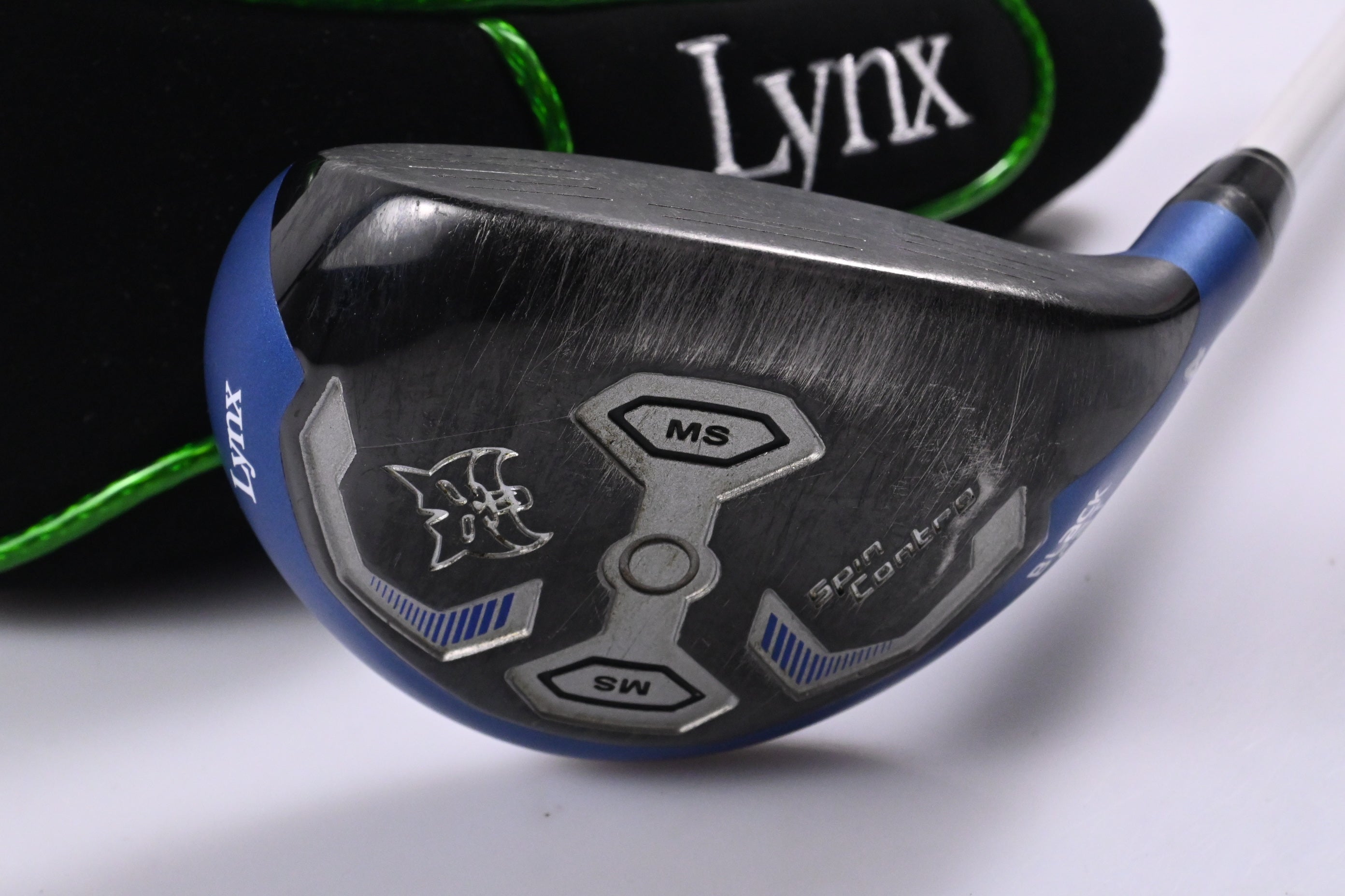 Lynx Black Cat 2017 #4 Hybrid / 23 Degree / Senior Flex Aldila NV RIP'D 75 Shaft