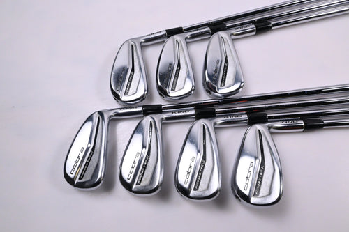 Cobra Forged Tec X 2022 Irons / 4-PW / Stiff Flex KBS $-Taper 120 Shafts