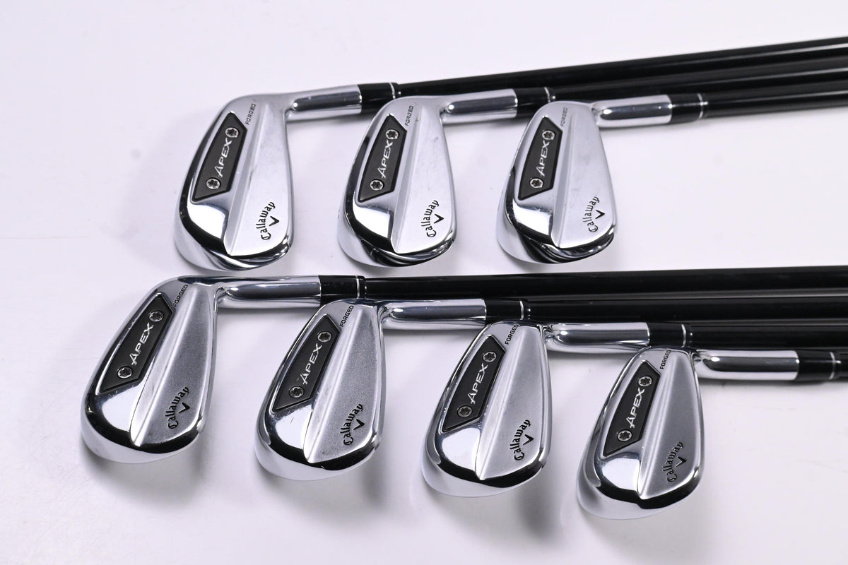 Callaway Apex Ai150 Irons / 5-PW+AW / Stiff Flex MMT 95 Shafts