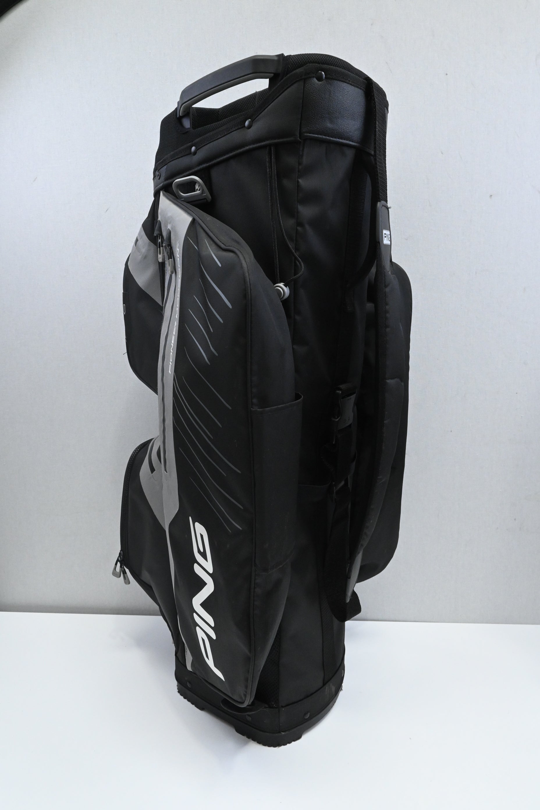 Ping Pioneer Monsoon Cart Bag / 15-Way Divider / Black, Grey