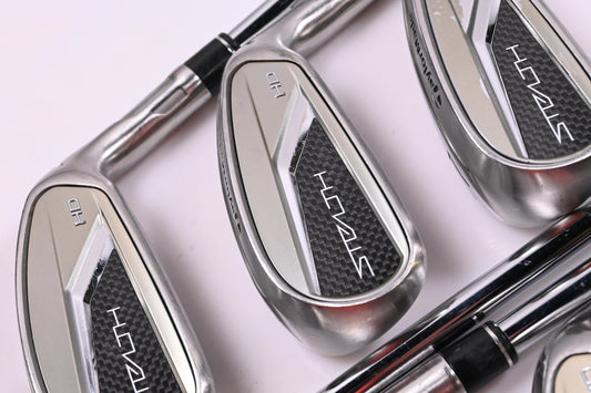 Taylormade Stealth HD Irons / 5-PW+AW / Regular Flex KBS MAX MT 85 Shafts