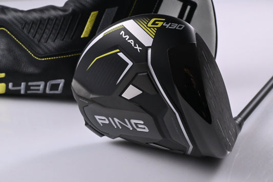 Ping G430 Max Driver / 10.5 Degree / Stiff Flex Ping Alta CB Black 55 Shaft