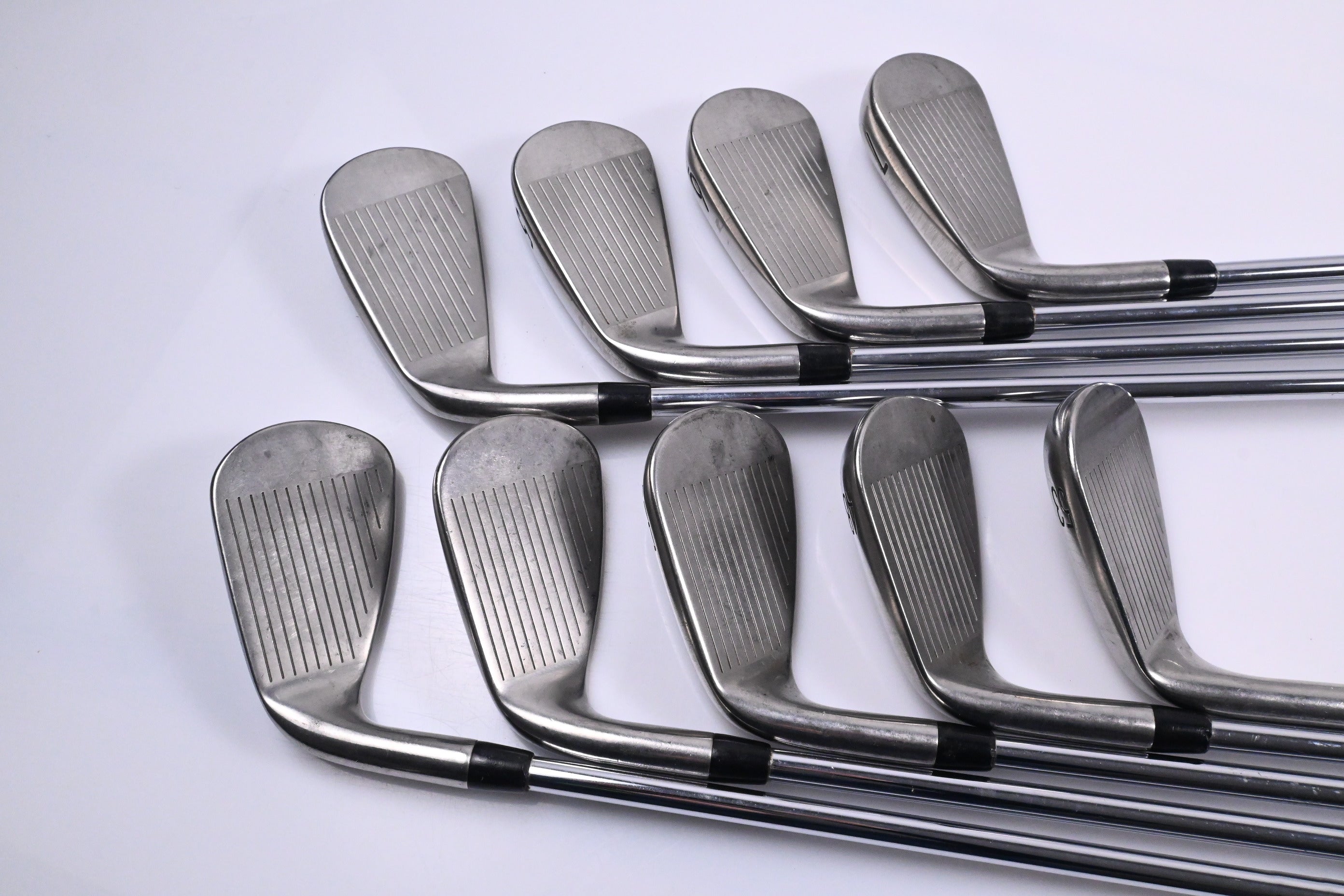 Titleist T300 2019 Irons / 4-PW+48°+53° / Stiff Flex AMT Red R300 Shafts
