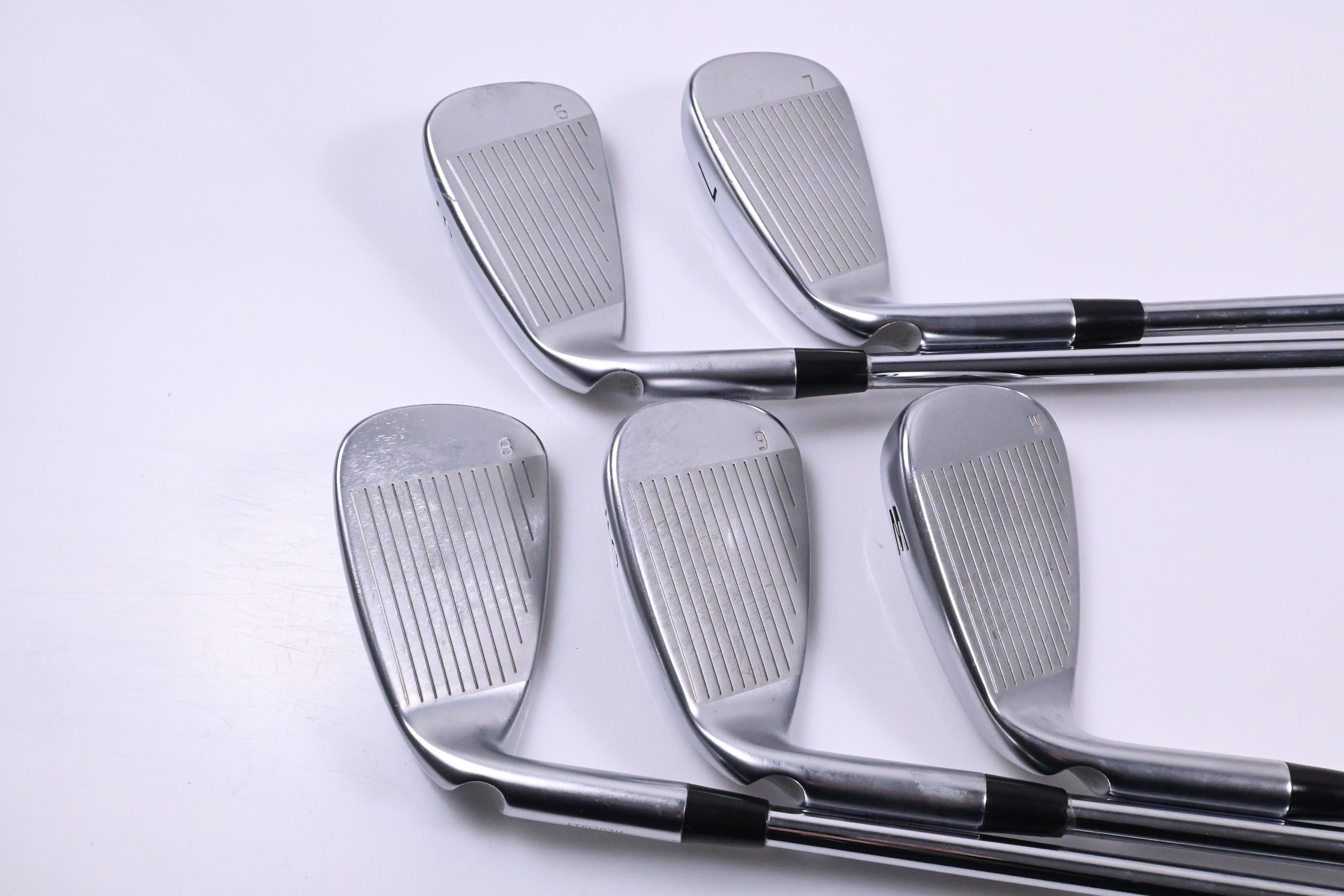 Ping G430 Irons / 6-PW / Green Dot / Regular Flex Ping AWT 2.0 Shafts