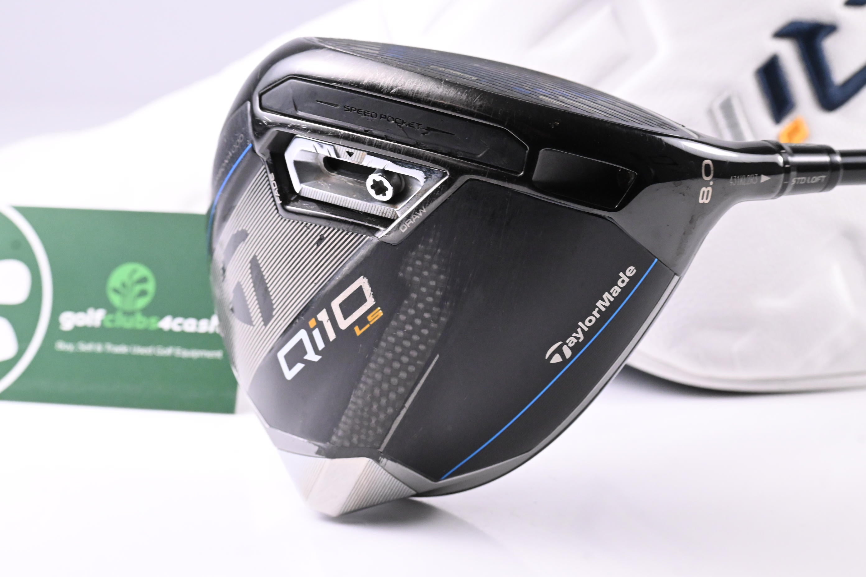 Taylormade Qi10 LS Driver / 8 Degree / X-Flex Kai'li Red 60 Shaft