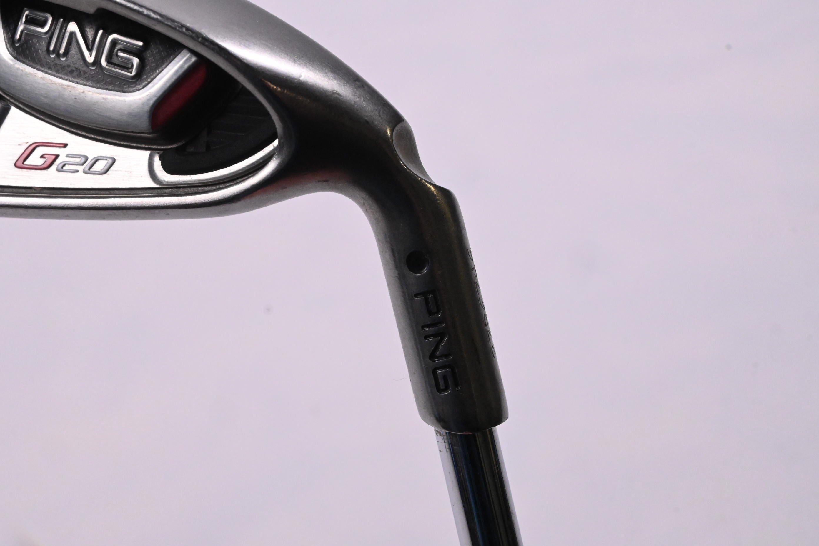 Ping G20 #4 Iron / 23 Degree / Black Dot / Regular Flex Ping CFS Shaft