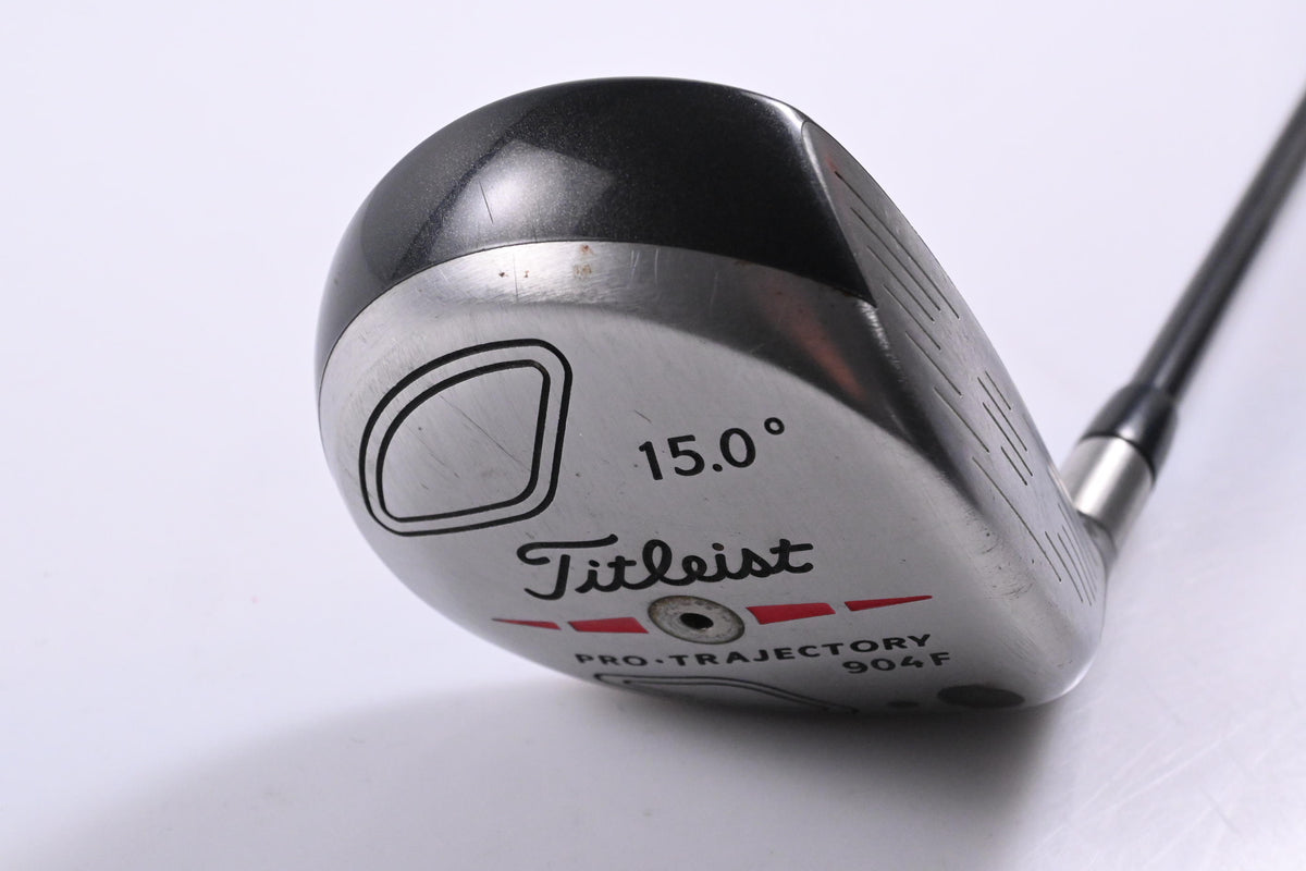 Titleist 904 F #3 Wood / 15 Degree / Stiff Flex Graffaloy Prolite Shaft