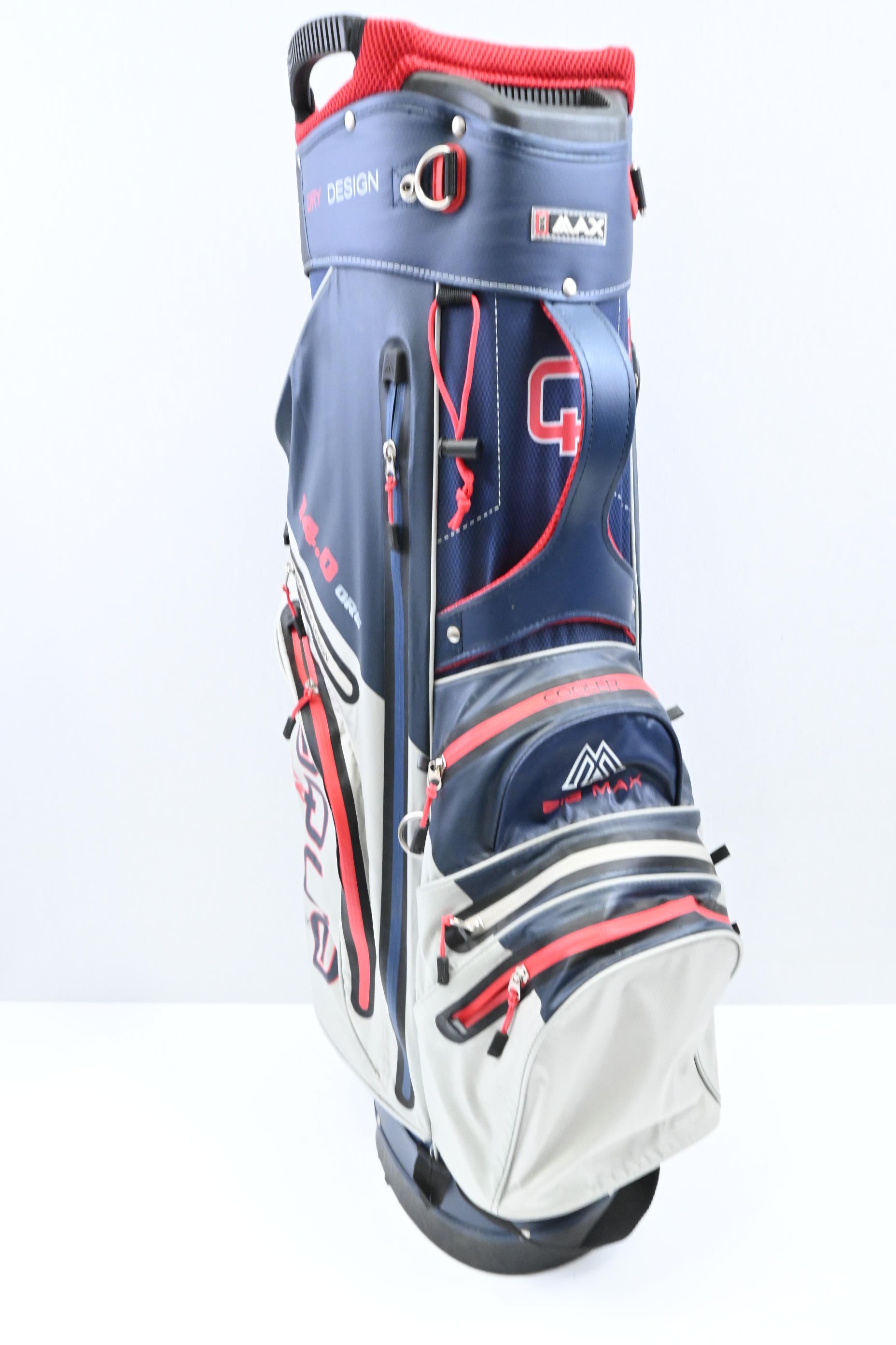 Big Max Aqua Sport 14.0 Cart Bag / 15-Way / Navy, Grey, Red