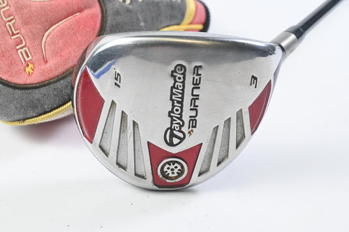 TaylorMade Burner 2007 #3 Wood / 15 Degree / Stiff Flex Taylormade REAX 50