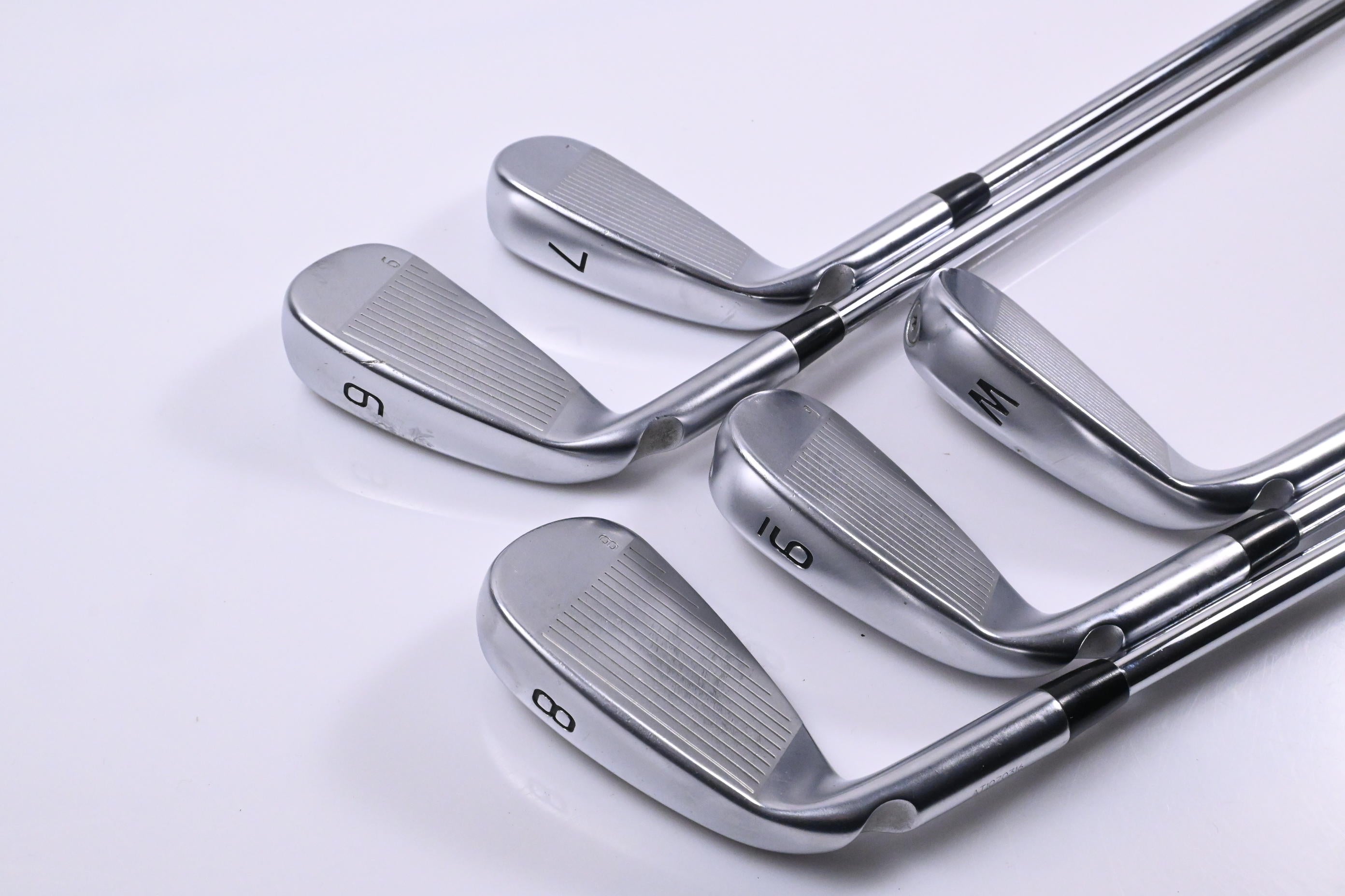 Ping G430 Irons / 6-PW / Green Dot / Regular Flex Ping AWT 2.0 Shafts