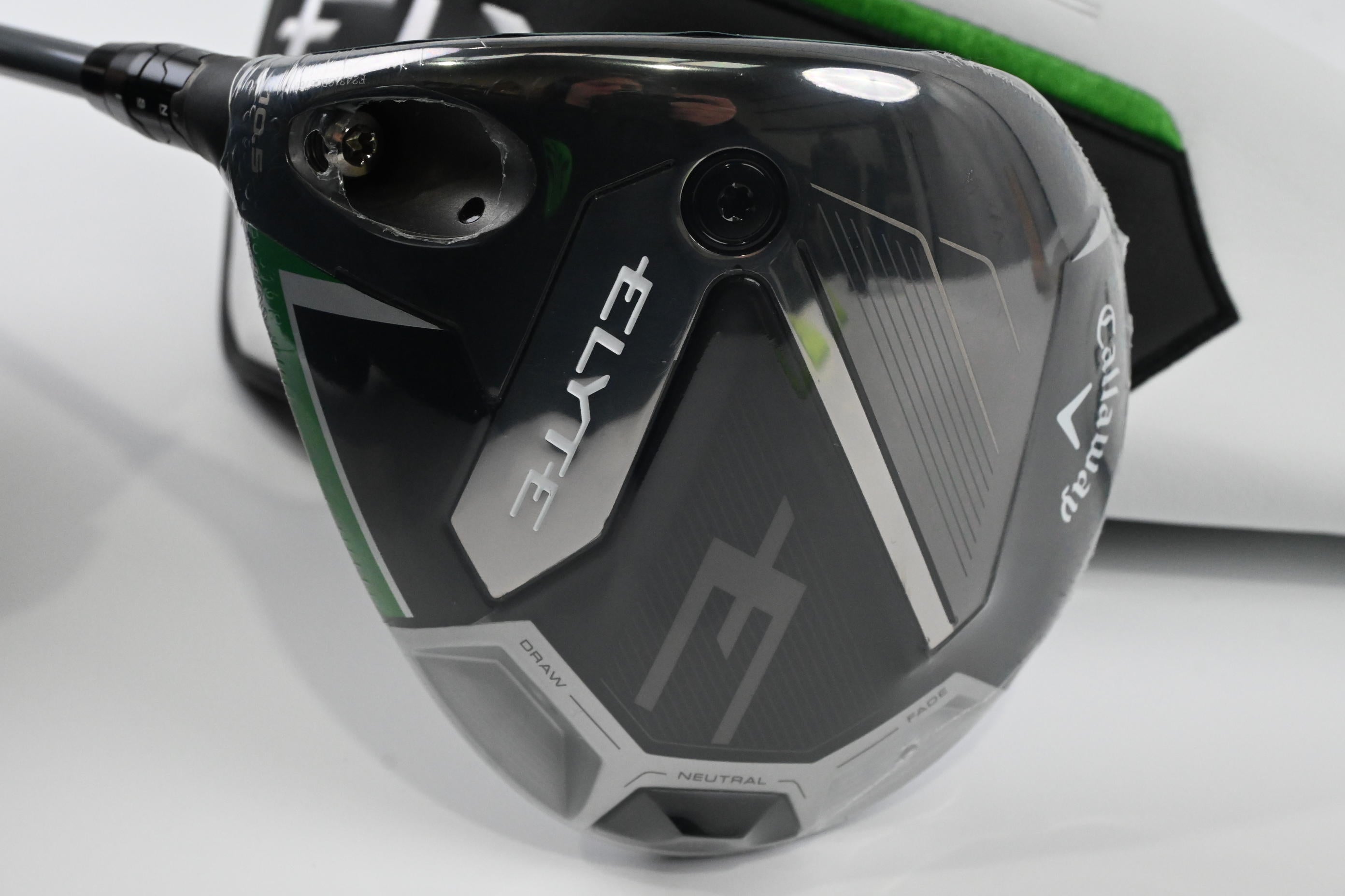 Left Hand Callaway Elyte Driver / 10.5 Degree / Stiff Flex PX Denali Charcoal 60