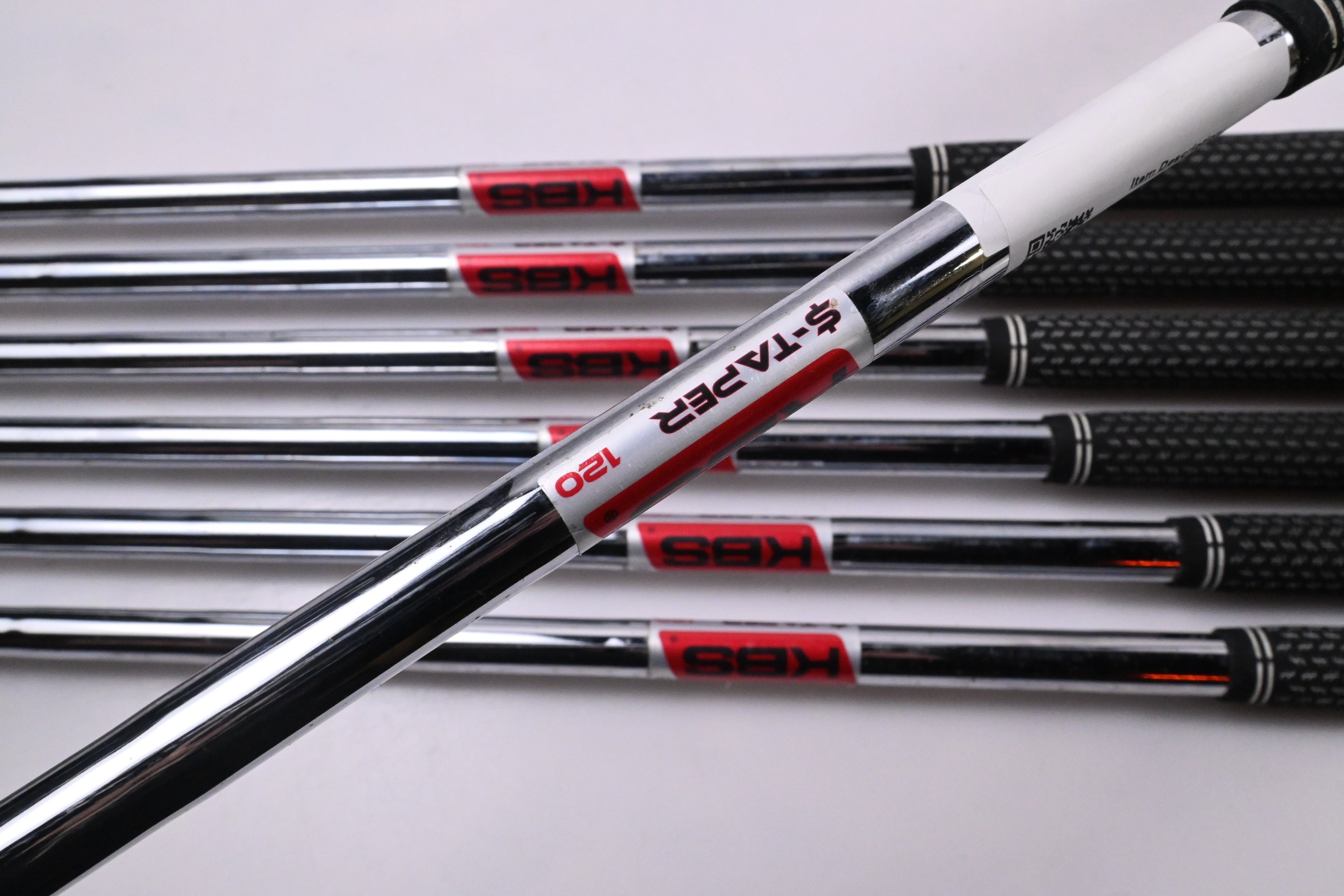 Cobra Forged Tec X 2022 Irons / 4-PW / Stiff Flex KBS $-Taper 120 Shafts