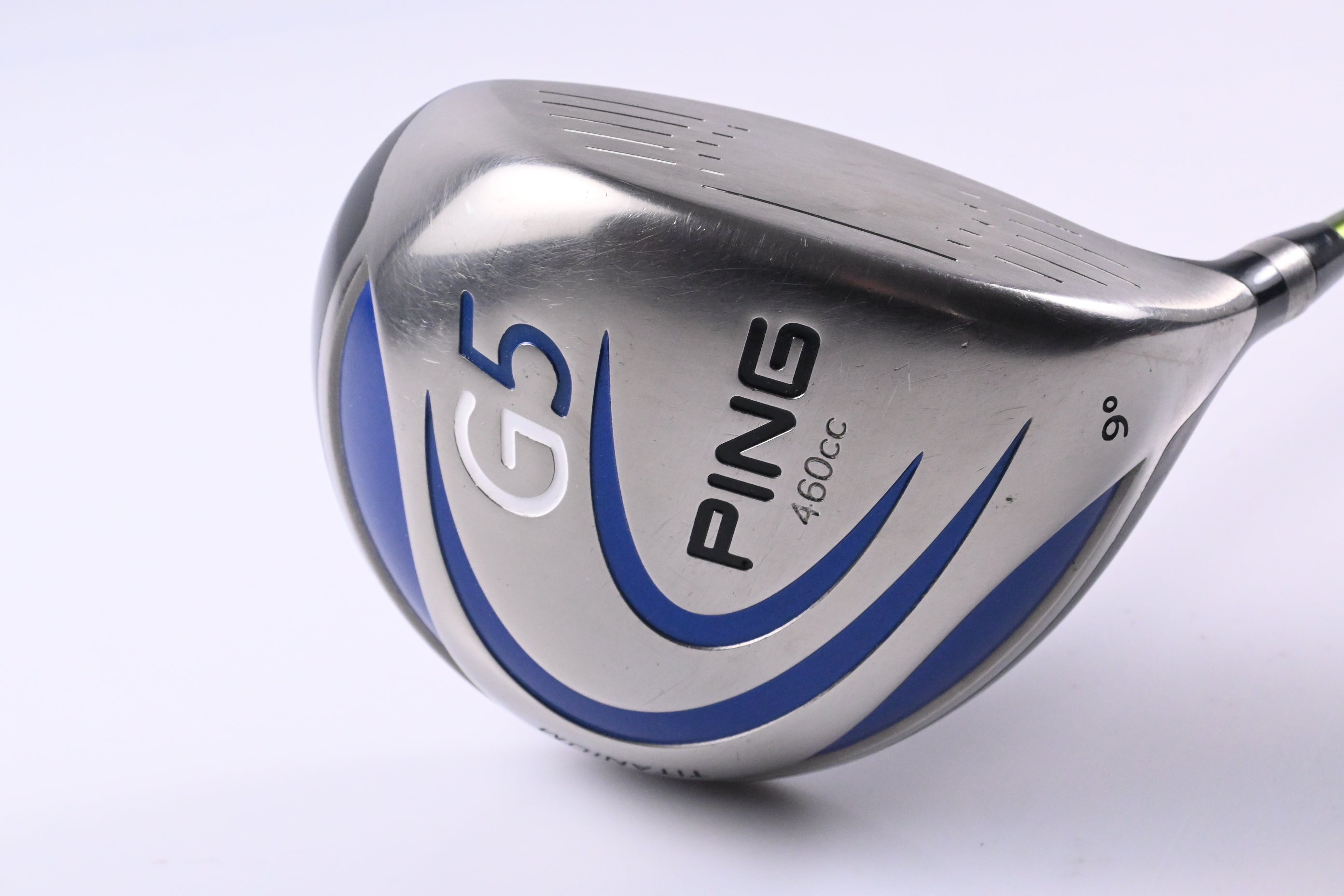 Ping G5 Driver / 9 Degree / Stiff Flex Aldila NV Green 65 Shaft