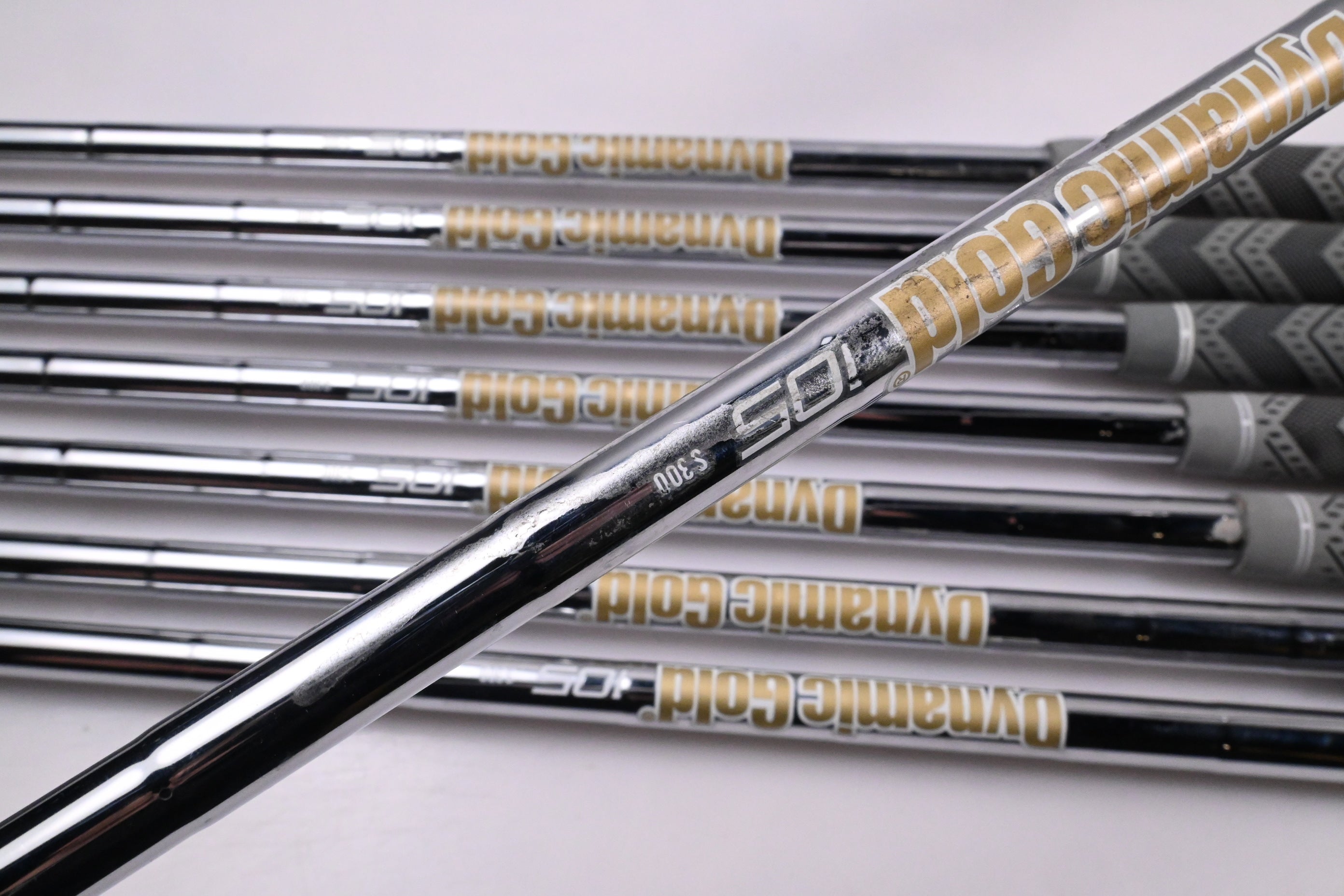 Ping i500 Irons / 4-PW+GW / Orange Dot / Stiff Flex Dynamic Gold 105 S300