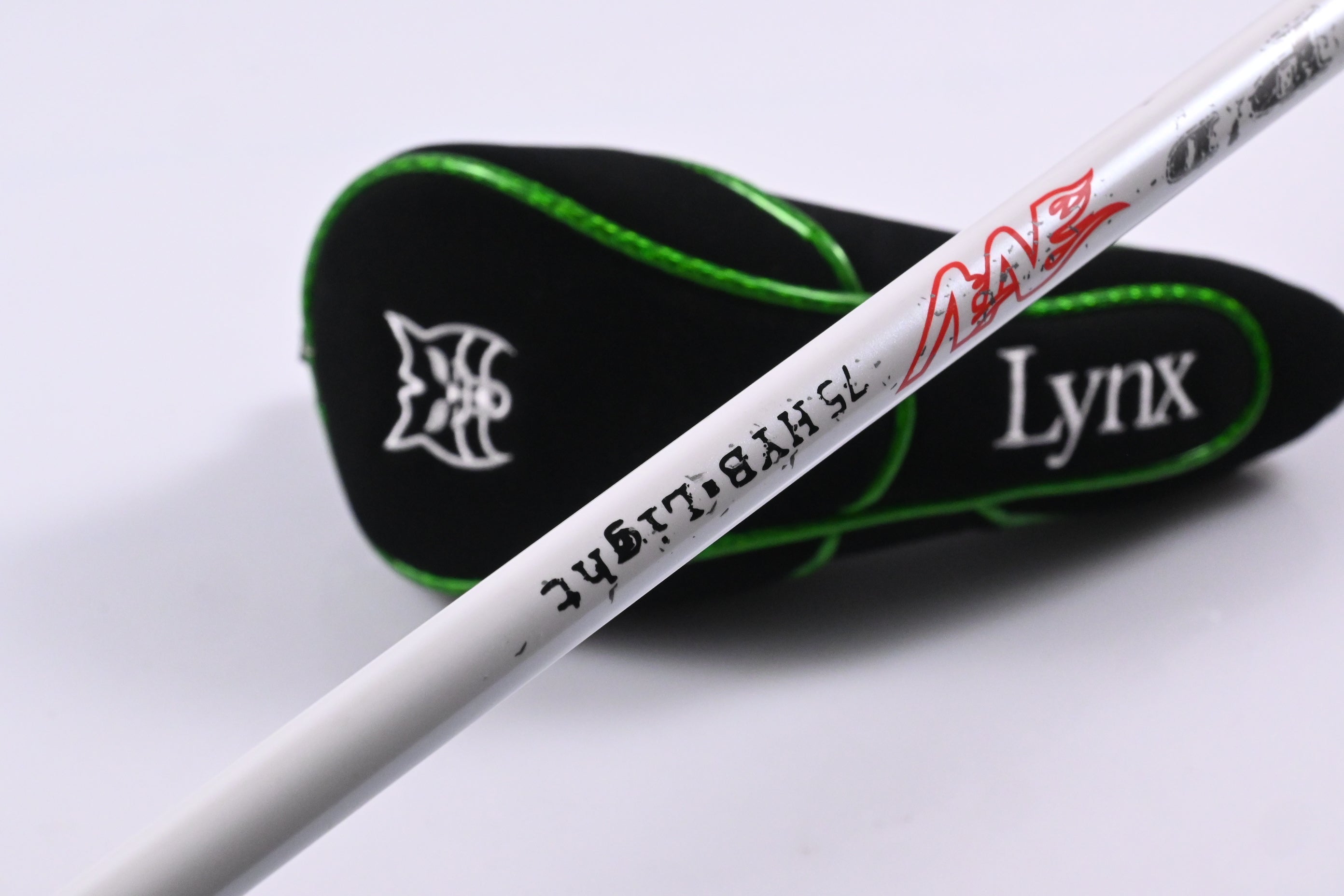 Lynx Black Cat 2017 #4 Hybrid / 23 Degree / Senior Flex Aldila NV RIP'D 75 Shaft