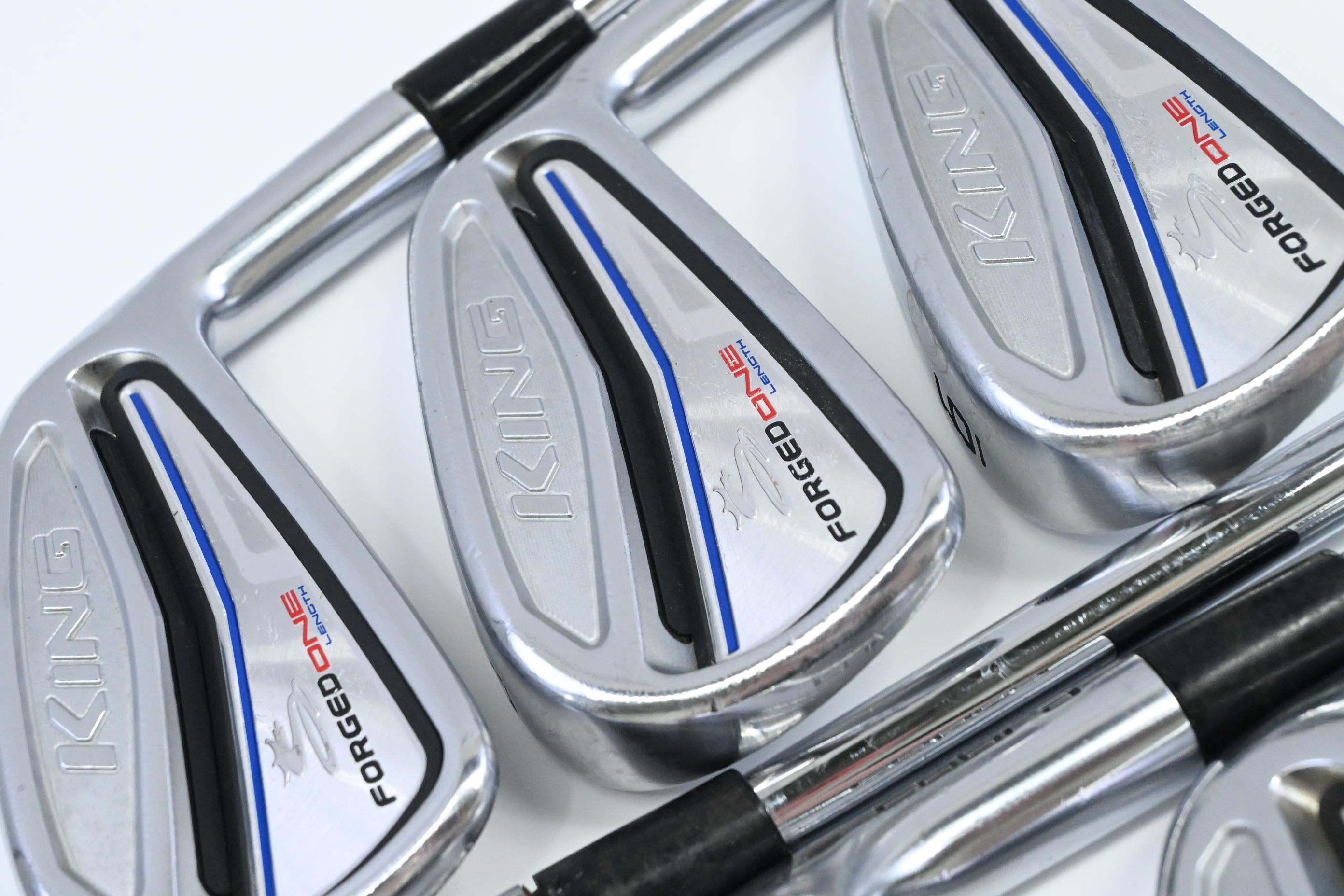 Cobra King Forged One Length Irons / 4-PW / Stiff Flex KBS Tour FLT 120 Shaft