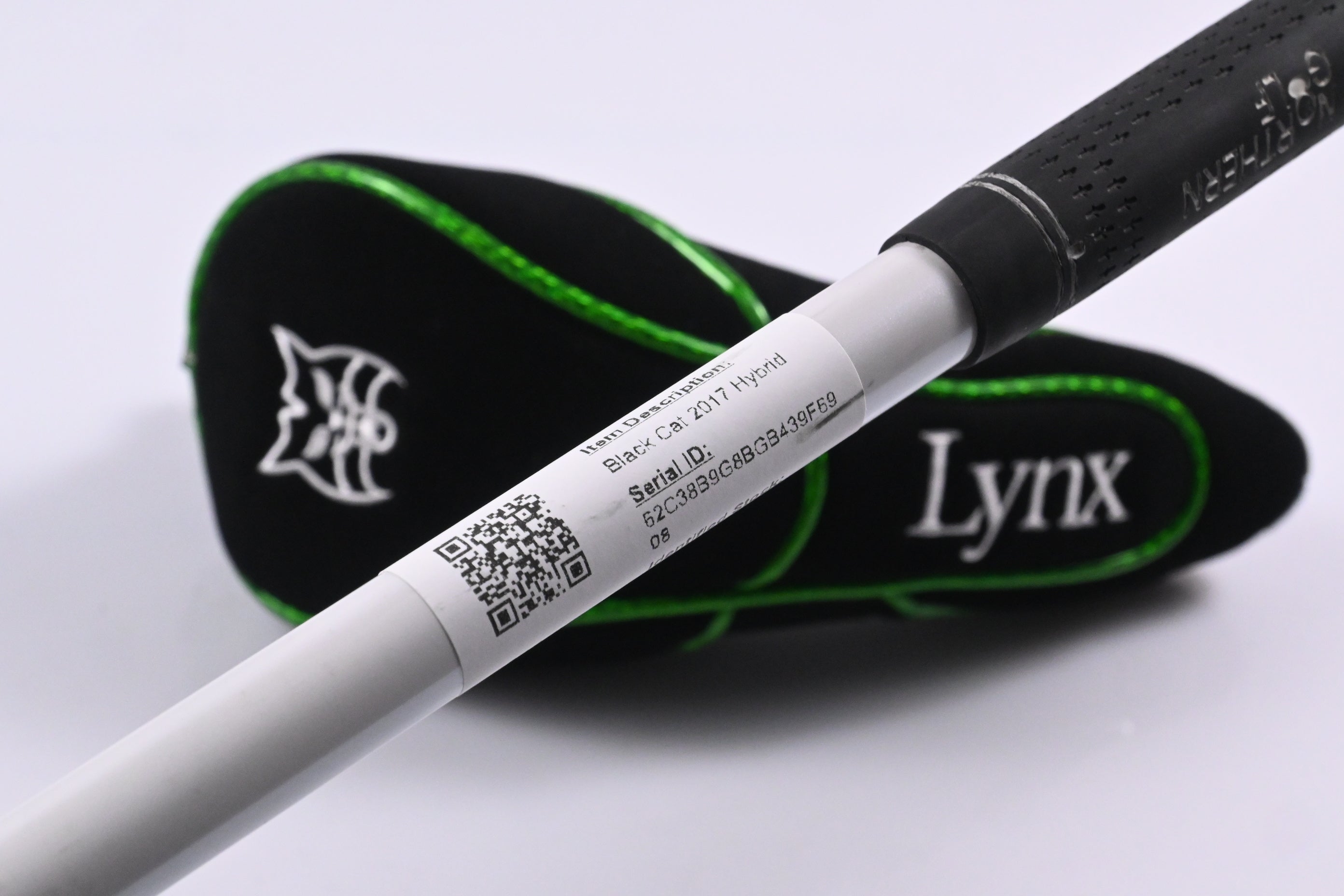 Lynx Black Cat 2017 #4 Hybrid / 23 Degree / Senior Flex Aldila NV RIP'D 75 Shaft
