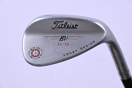 Titleist Vokey Spin Milled 2009 Gap Wedge / 52 Degree / Wedge Flex Vokey Design