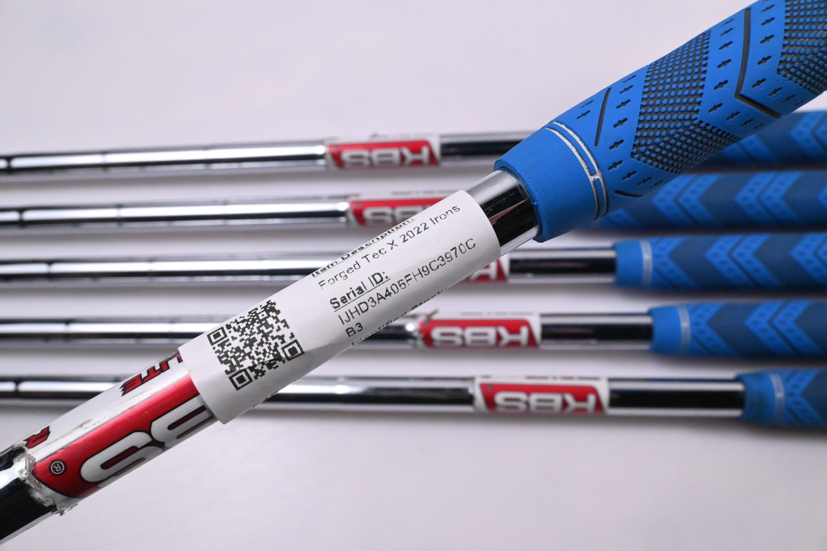 Cobra Forged Tec X 2022 Irons / 5-PW / Regular Flex KBS Tour Lite Shafts