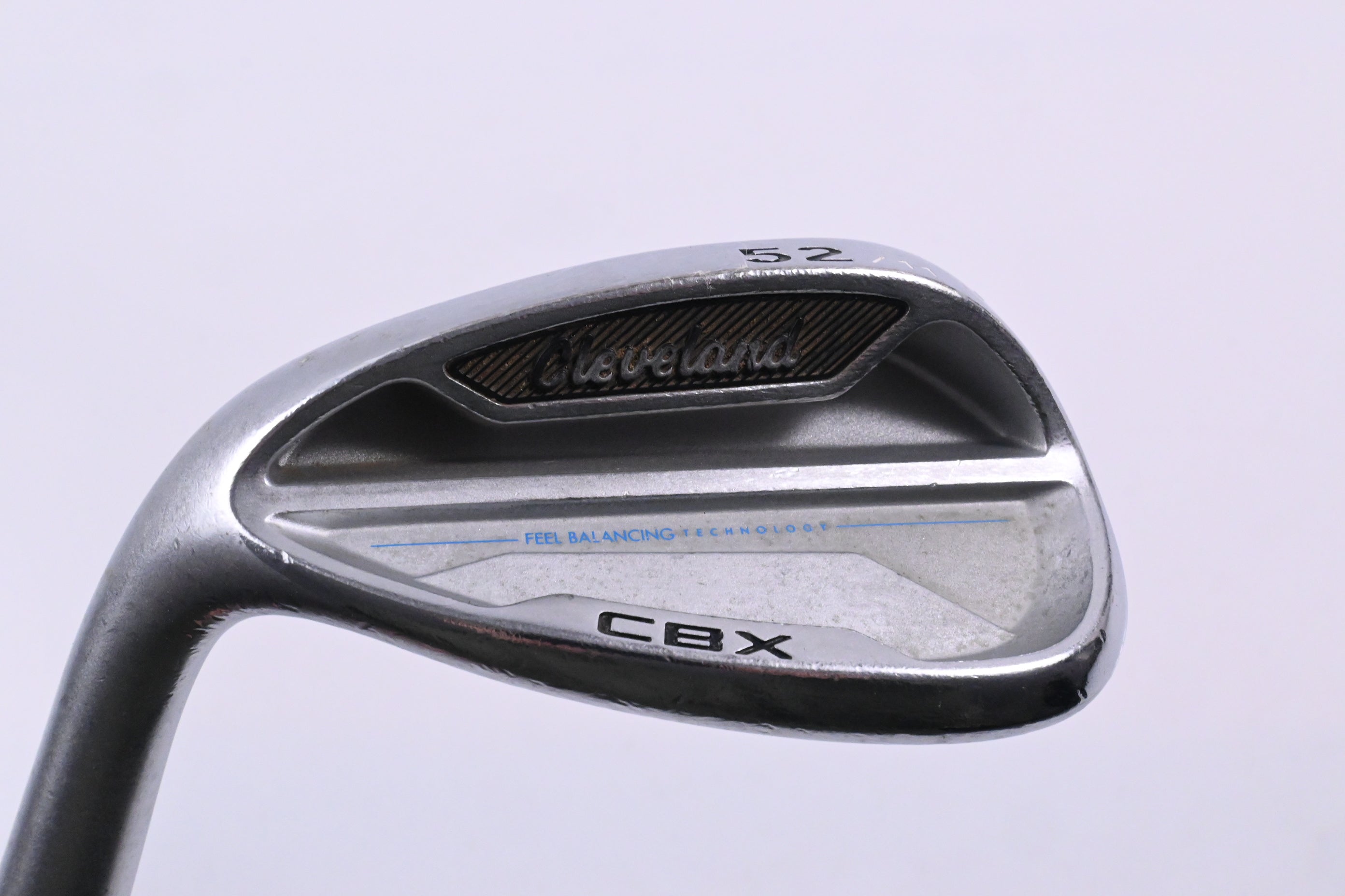 Left Hand Cleveland CBX Gap Wedge / 52 Degree / Wedge Flex Steel Shaft